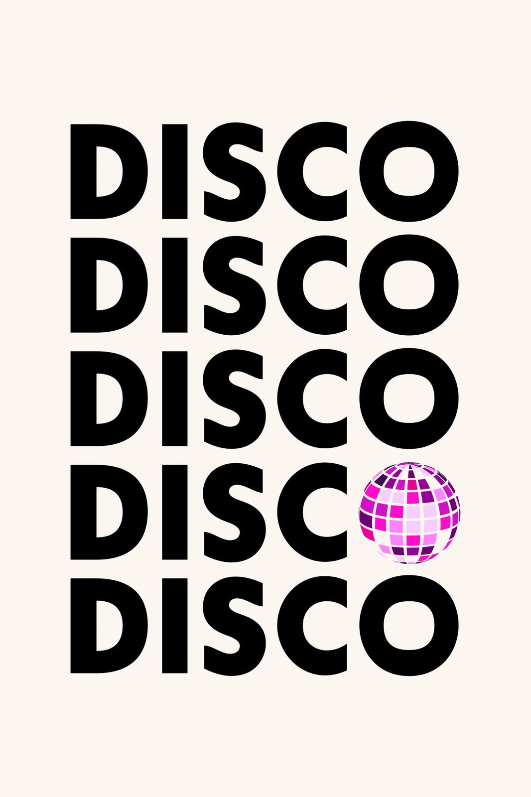Poster - Disco Vibes