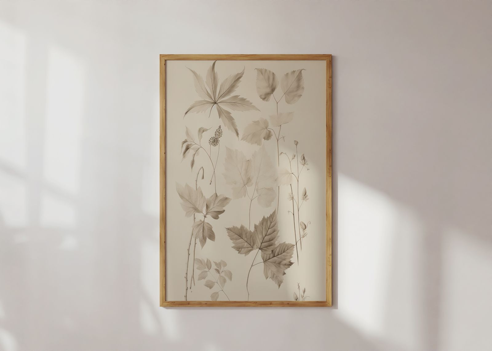 Poster - Botanisk Skiss