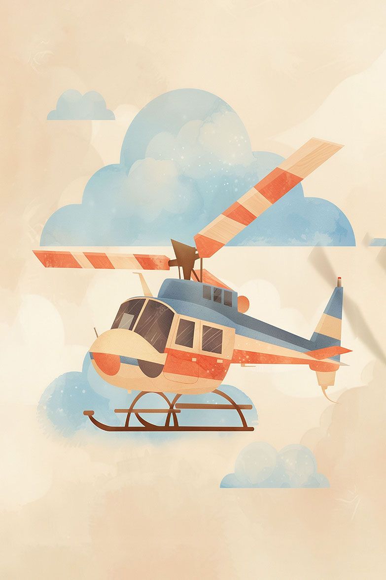 Poster - Helikopterkonst