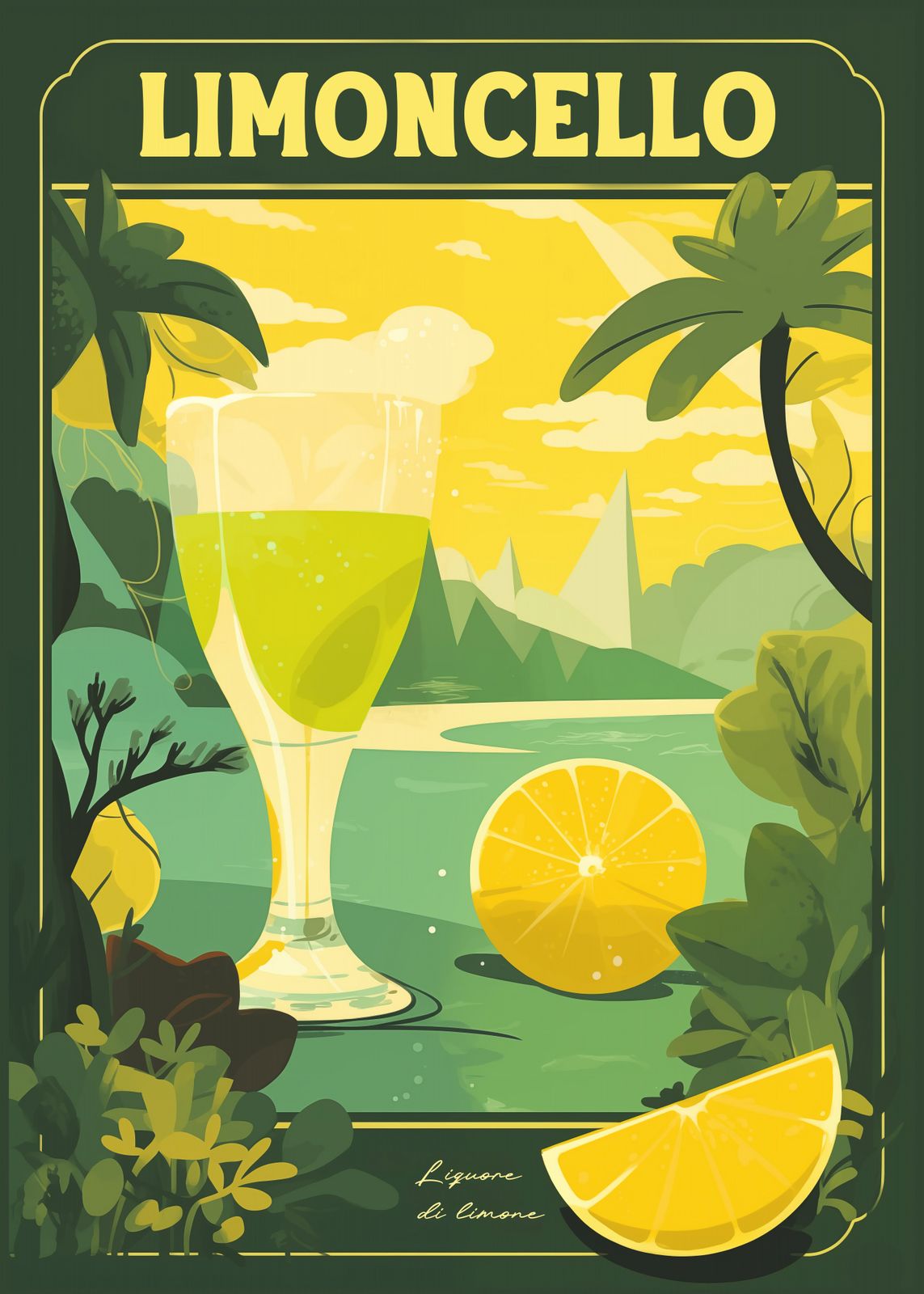 Affisch - Limoncello Delight