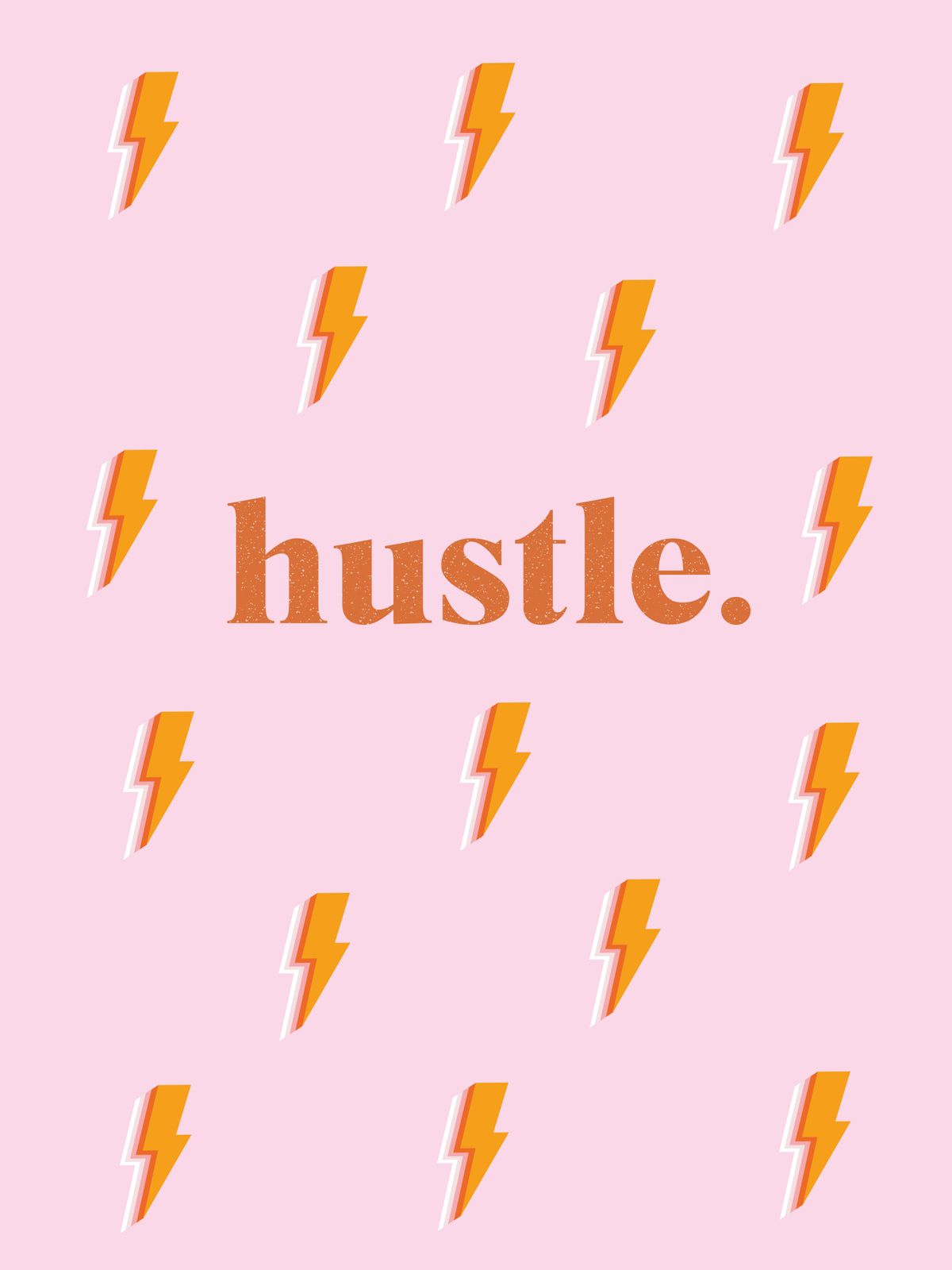 Poster - Hustle Blixt