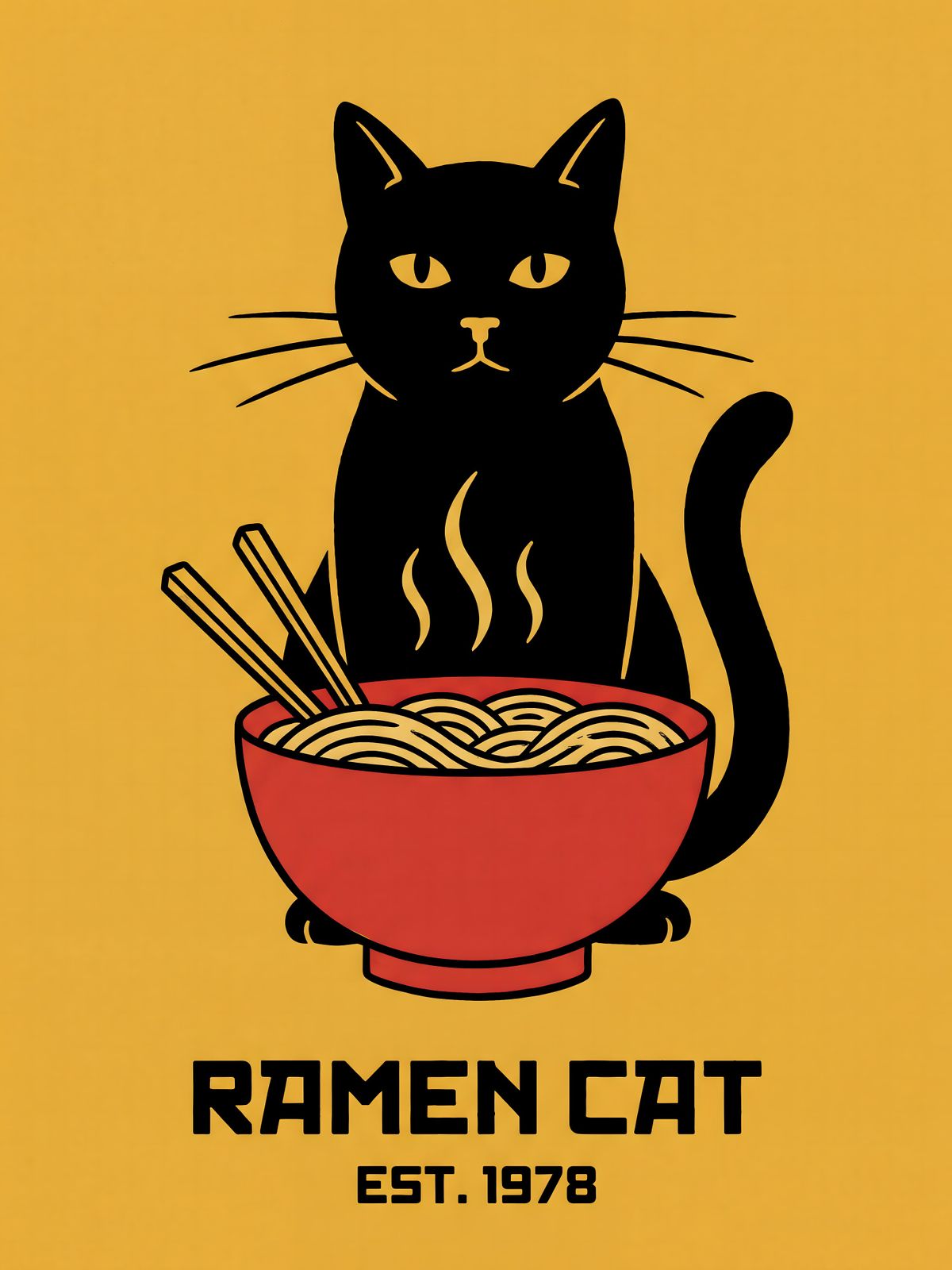 Affisch - Ramenkatt