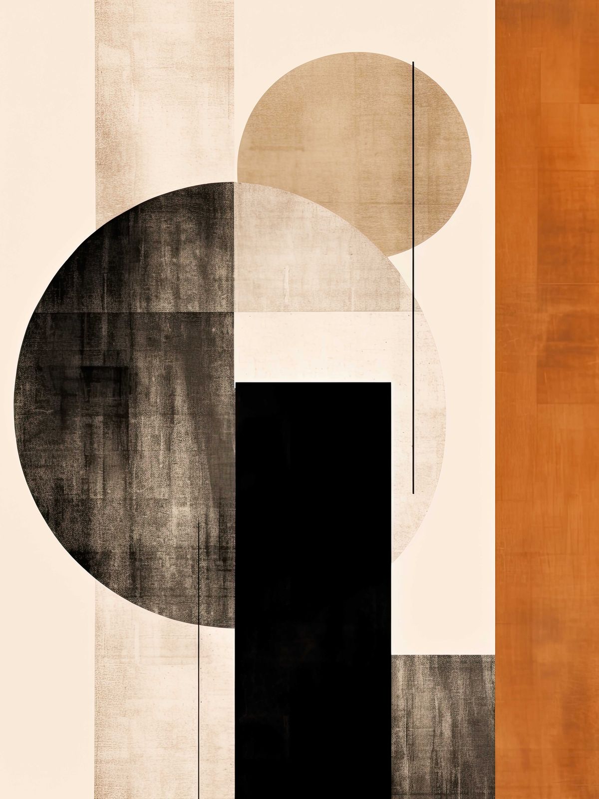 Poster - Abstrakt Geometrisk Design