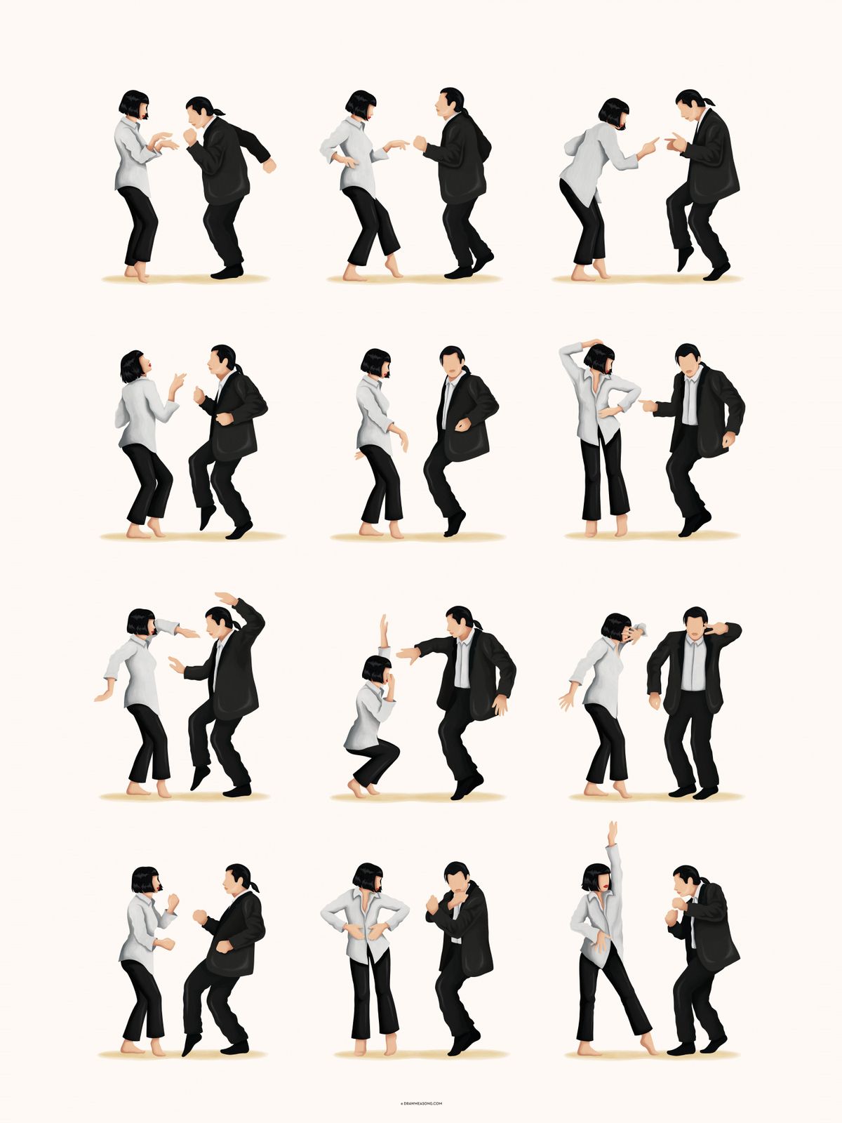Poster - Dansscen