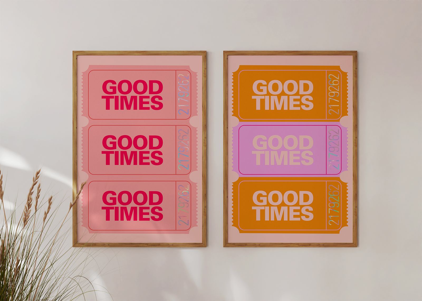 Poster - Good Times / Set om 2