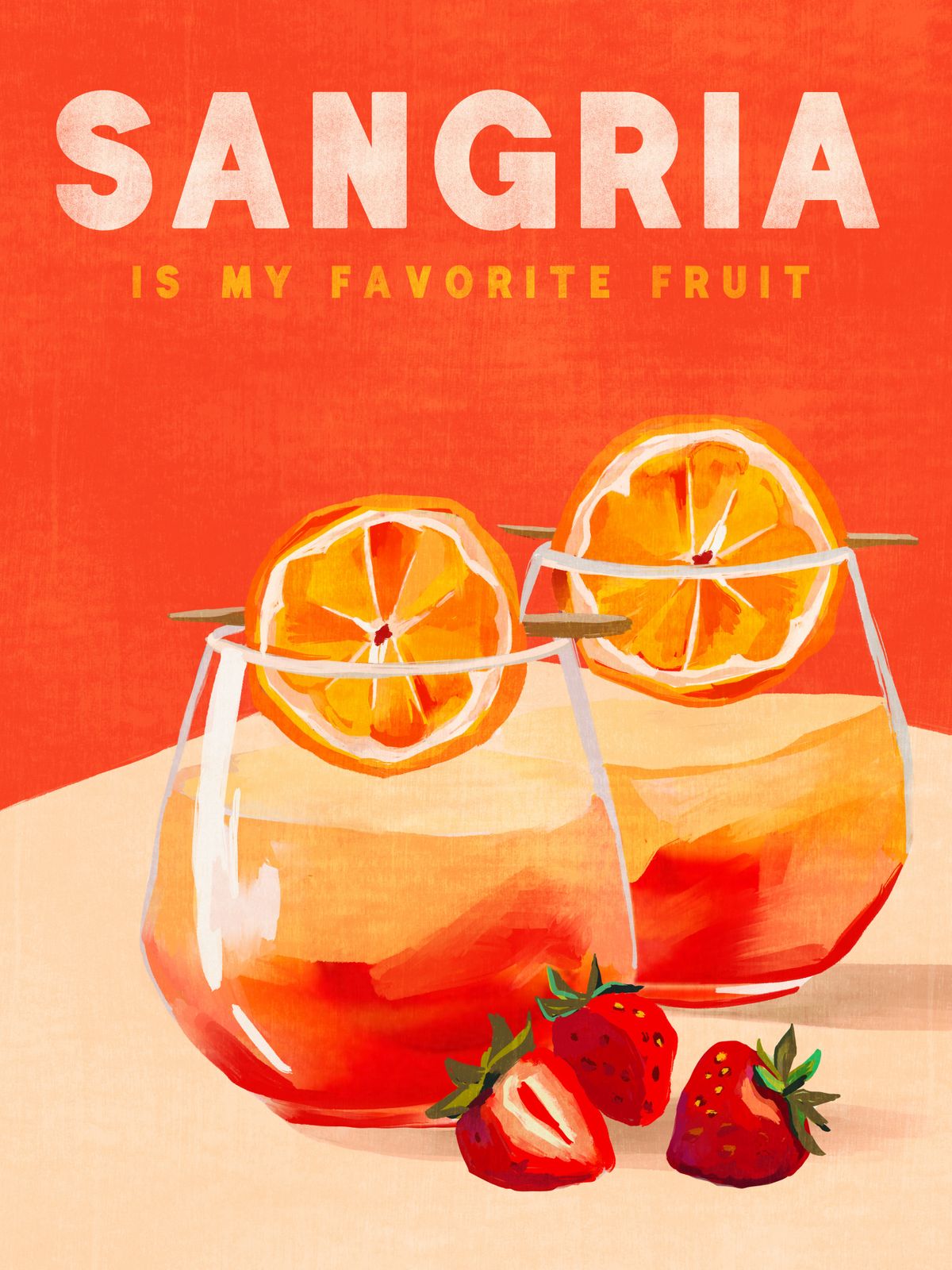 Poster - Sangria Konstverk