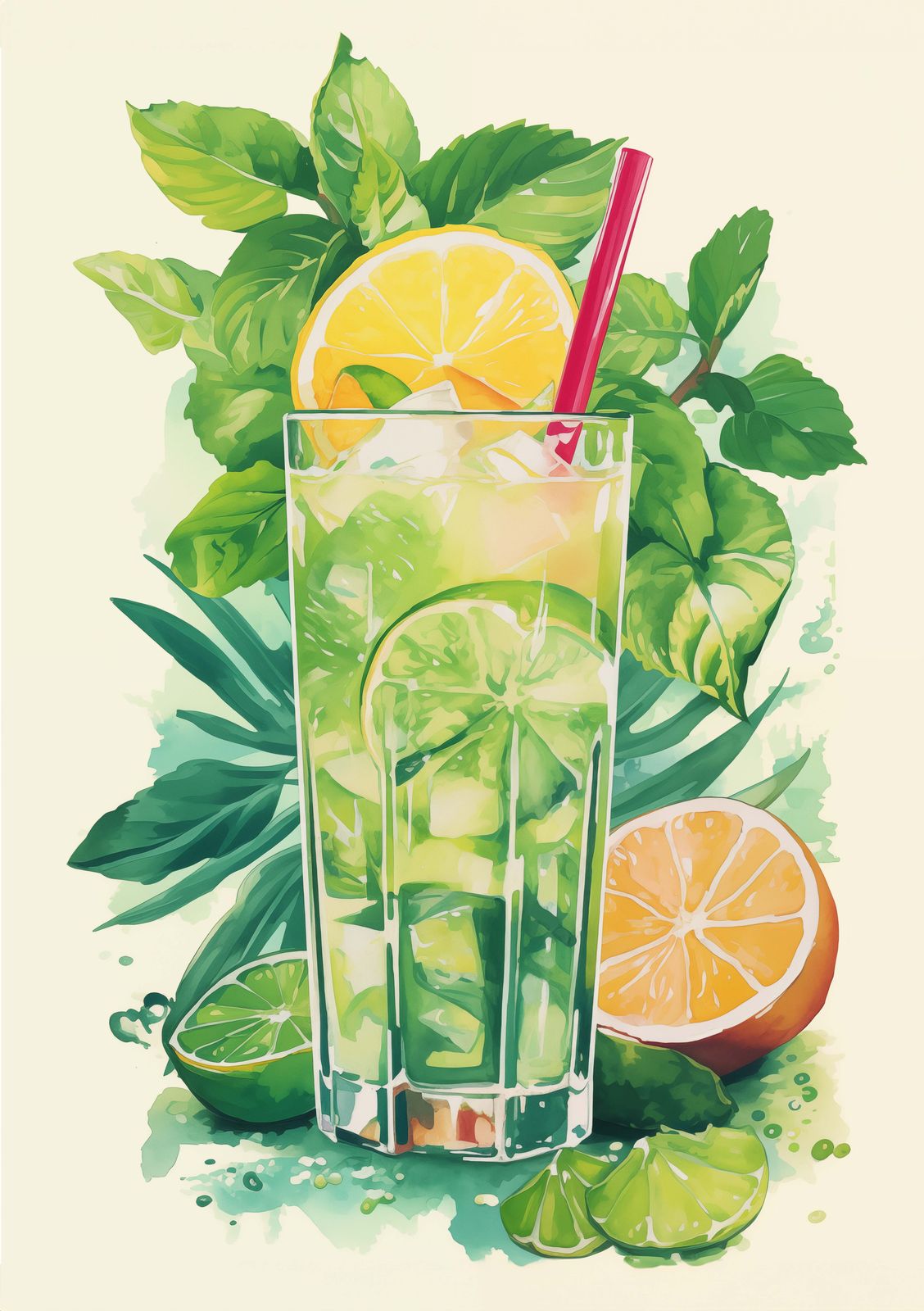 Poster - Färsk Citruskonst