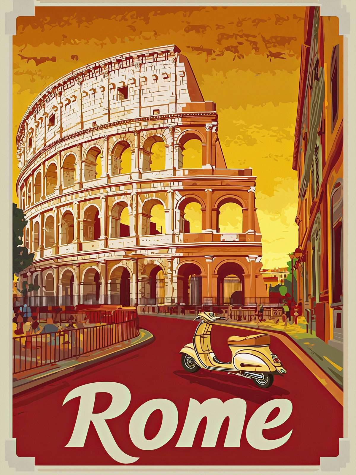 Poster - Rom Colosseum