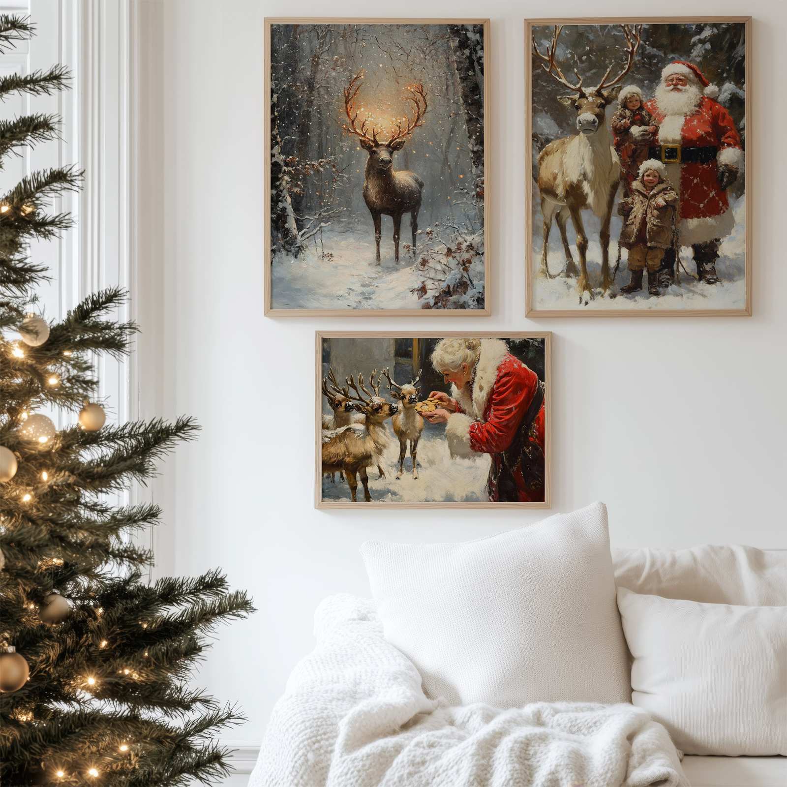 Poster - Julscen Set of 3