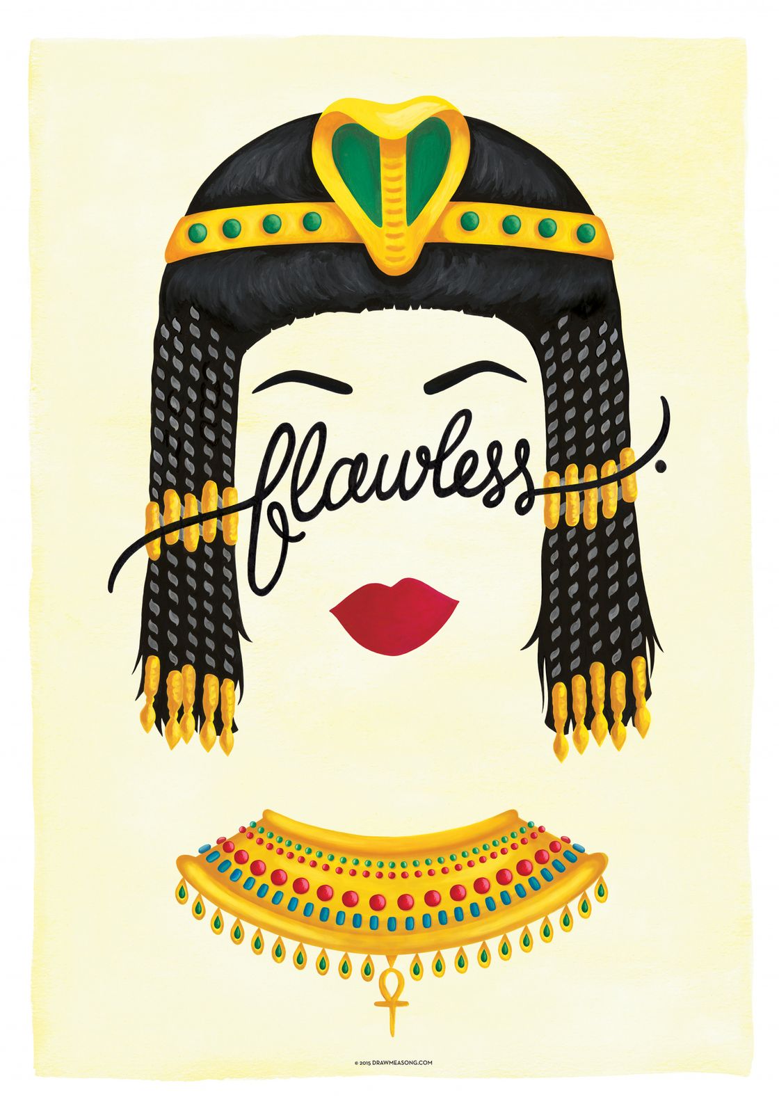 Affisch - Flawless Cleopatra