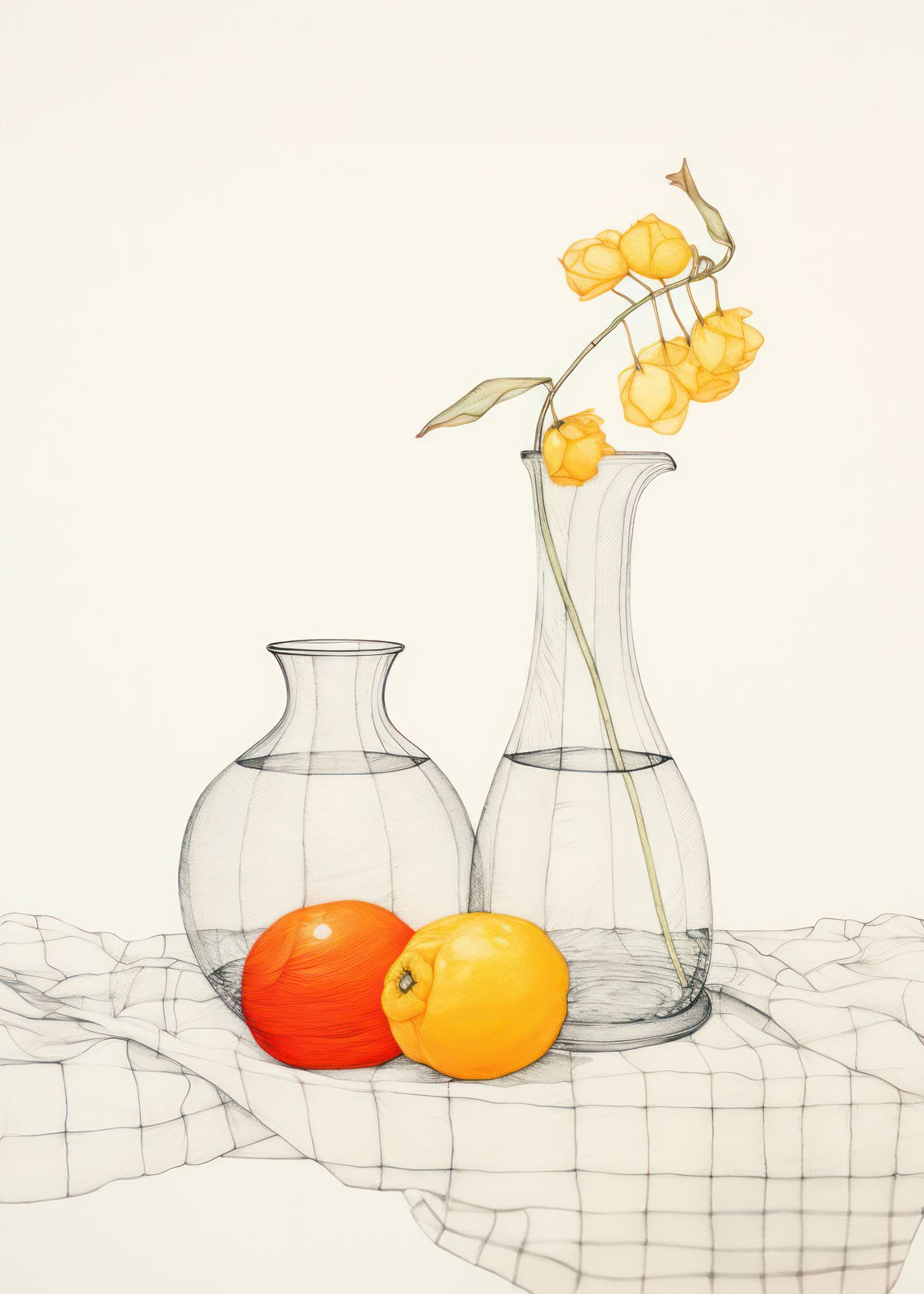 Poster - Still Life with Vases