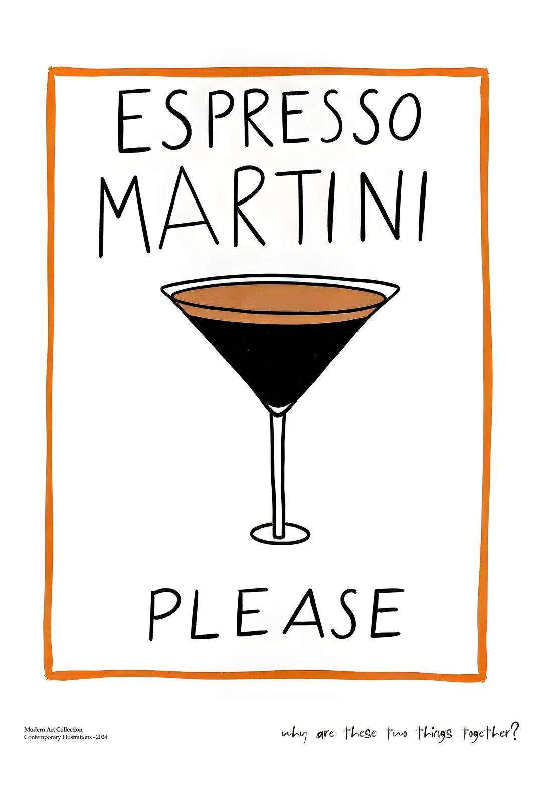 Poster - Espresso Martini Snälla
