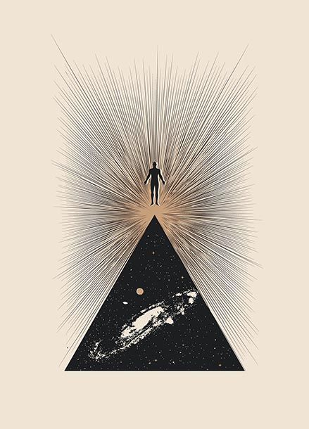 Poster - Kosmisk uppvaknande