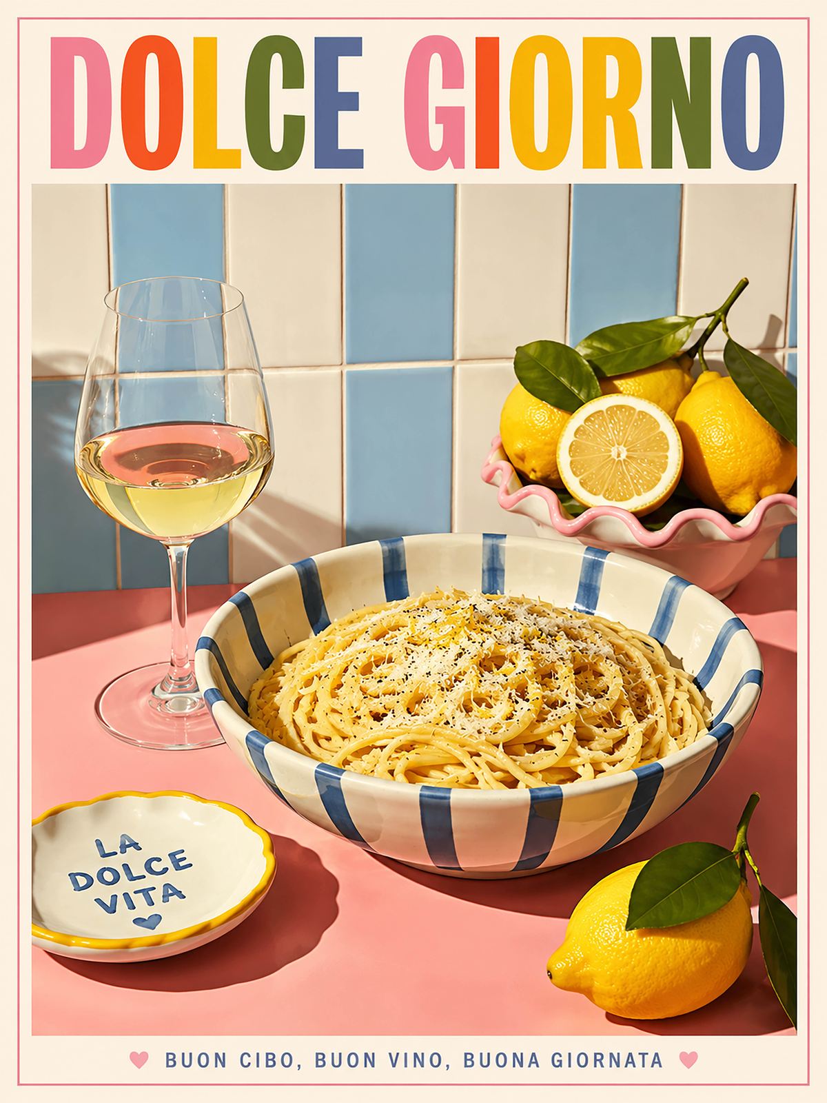 Poster - Dolce Giorno Middag