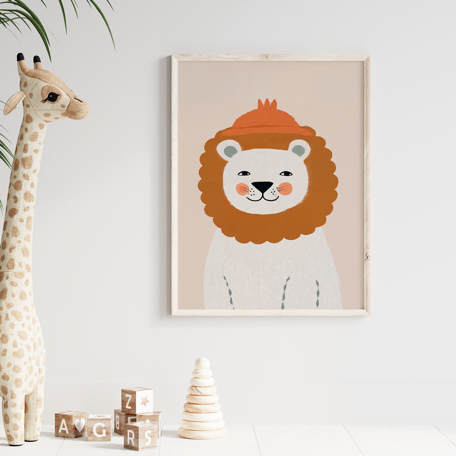 Poster - Söt Lejon