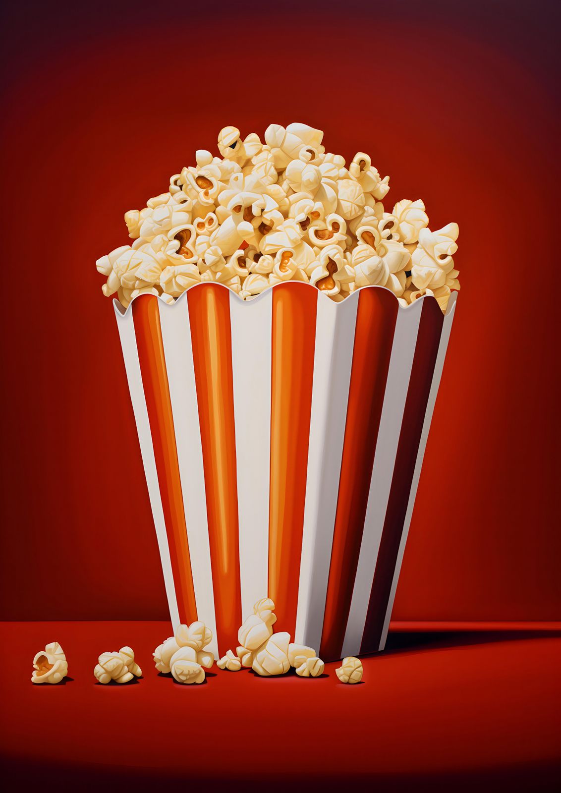 Poster - Popcorn Glädje