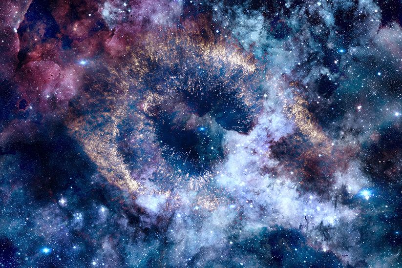Poster - Kosmiskt Öga Nebula