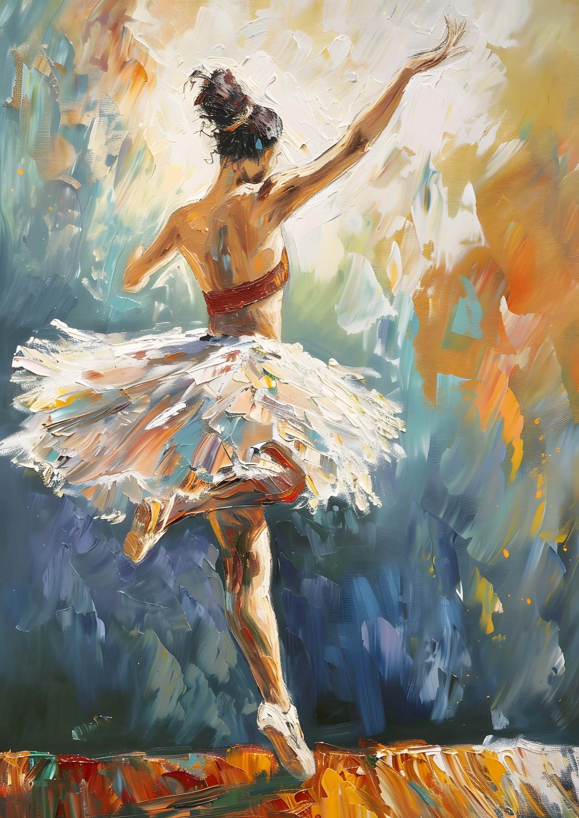 Affisch - Ballerinadans