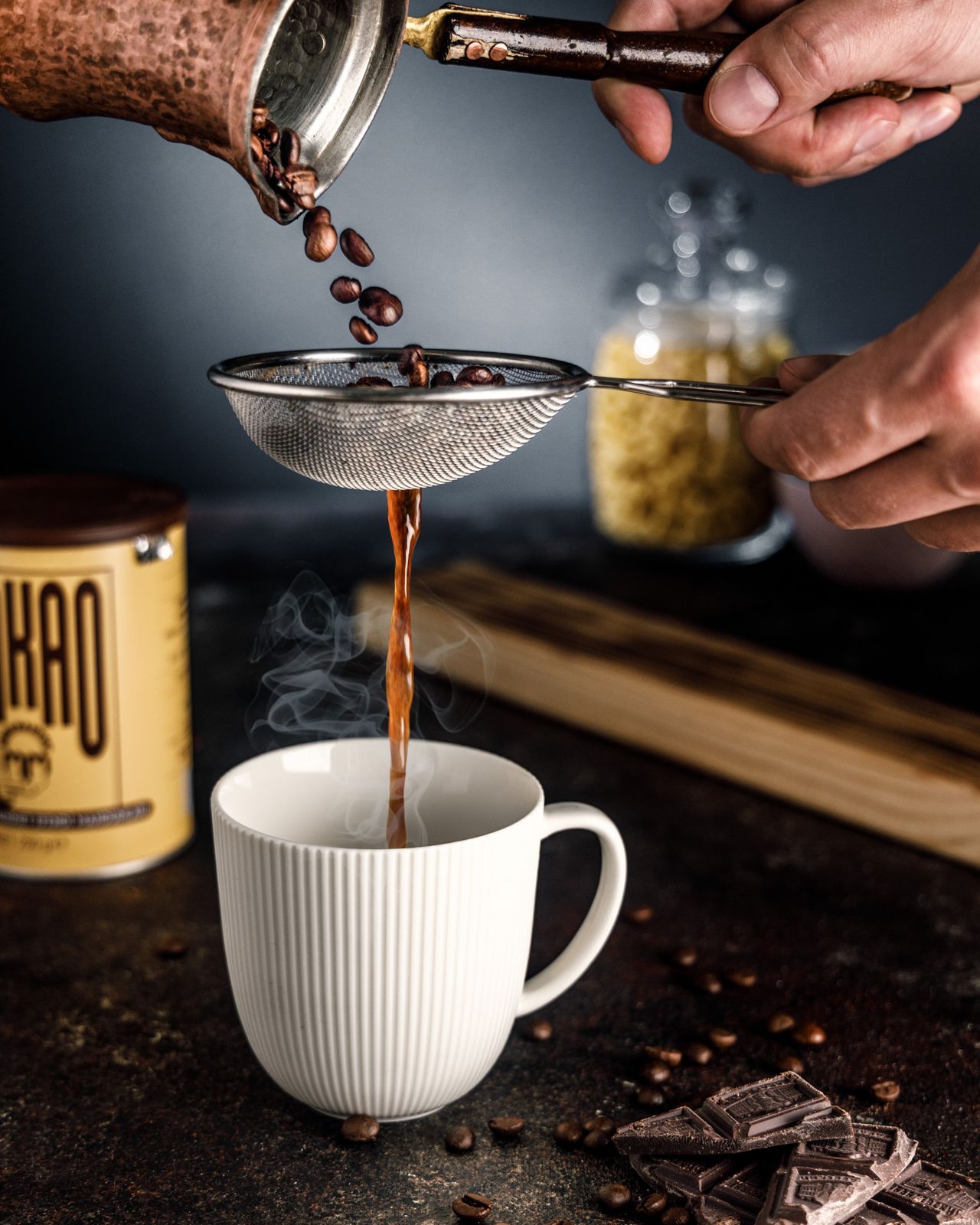 Poster - Kaffebryggning Konst