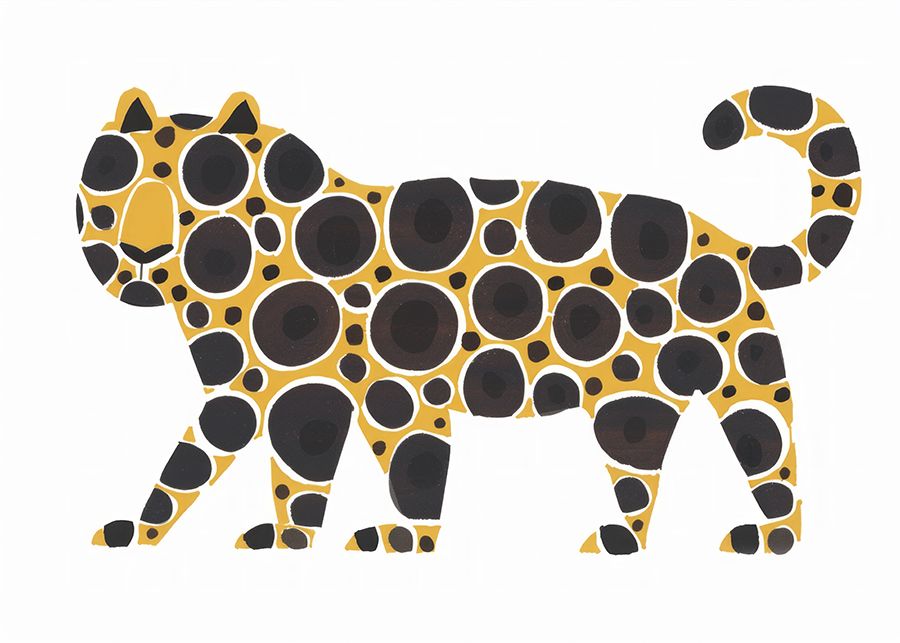 Poster - Leopardkonst