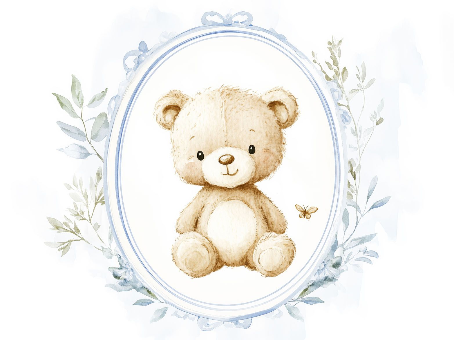 Poster - Söt Teddy Björn
