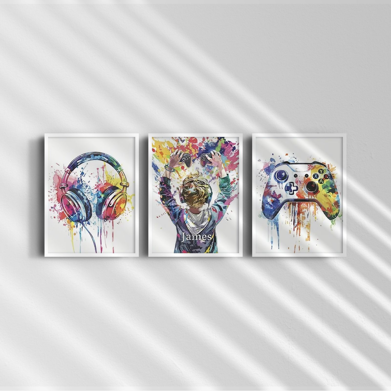 Poster - Gamer Vibes / Set med 3