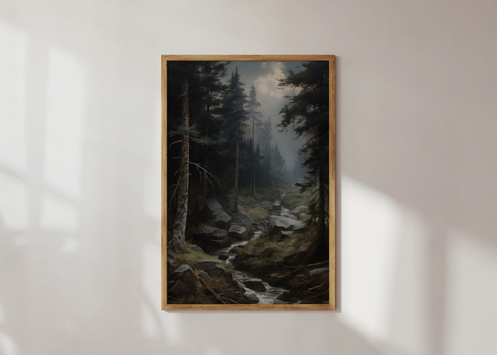 Poster - Skogsbäck