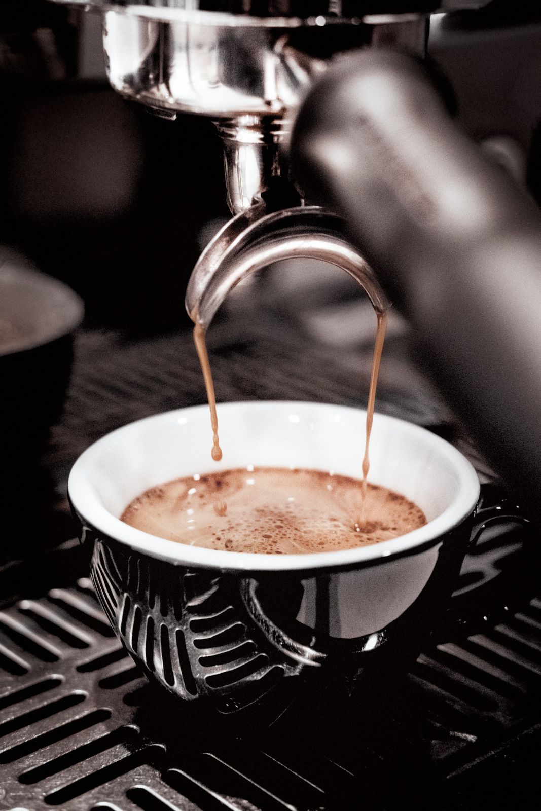 Poster - Kaffehällning