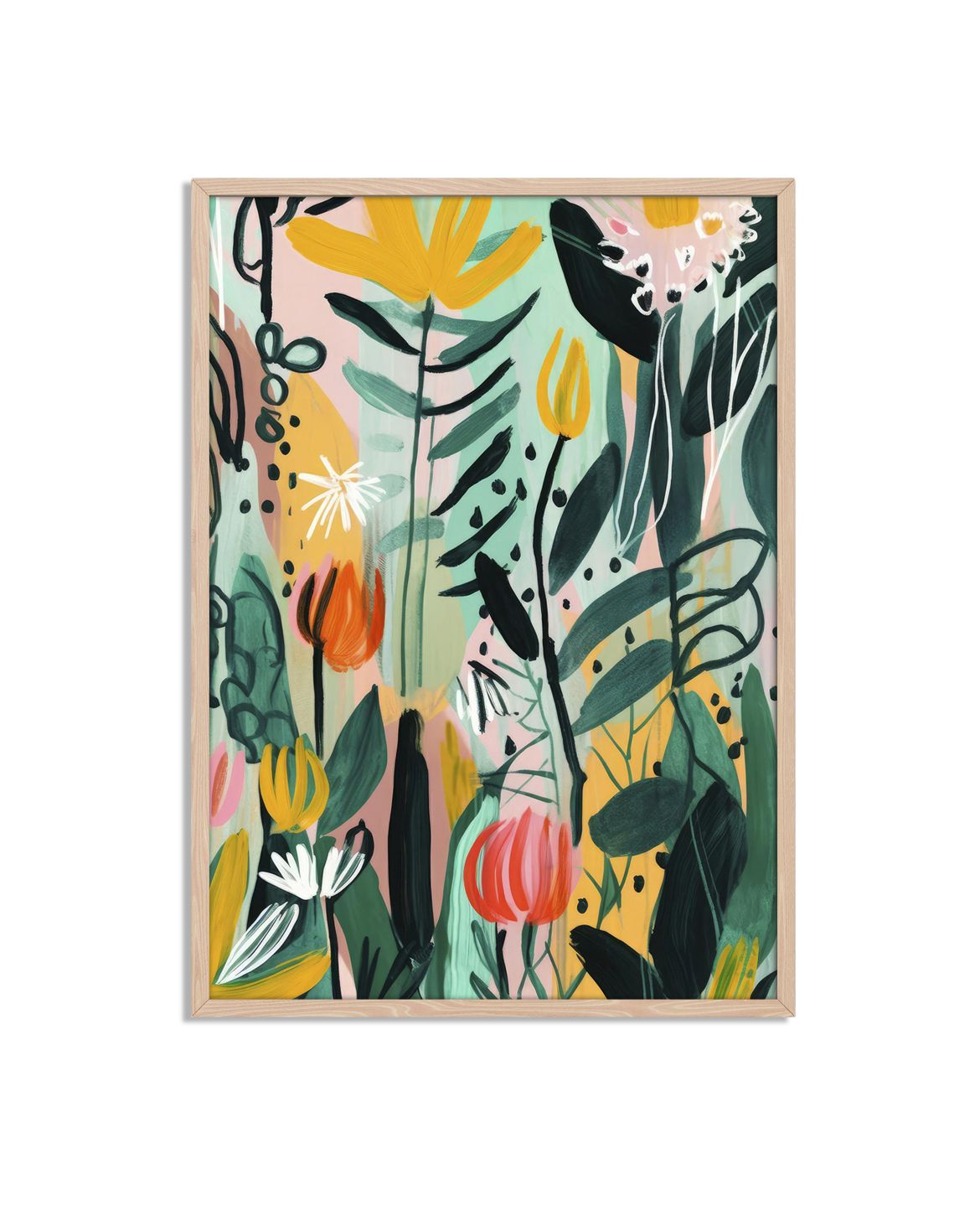 Blomsterdjungel Affisch