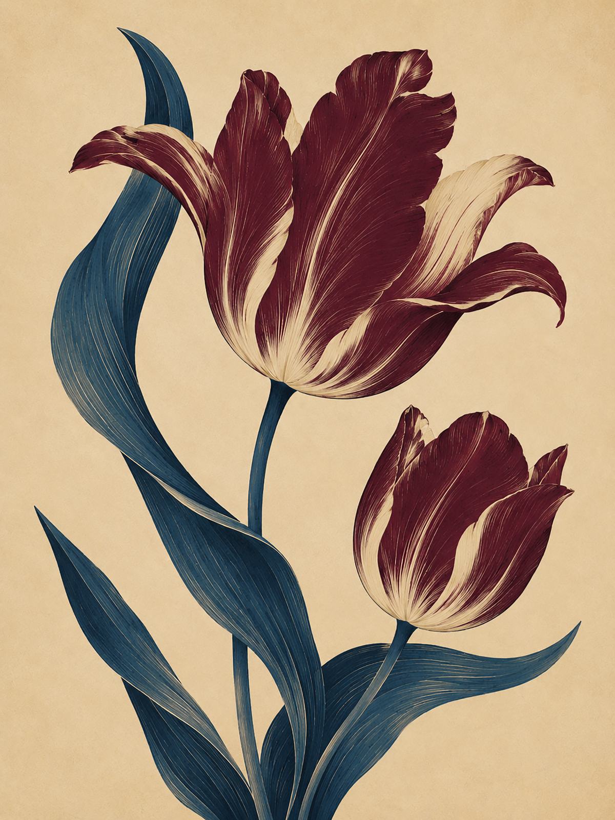 Poster - Tulpan Elegans