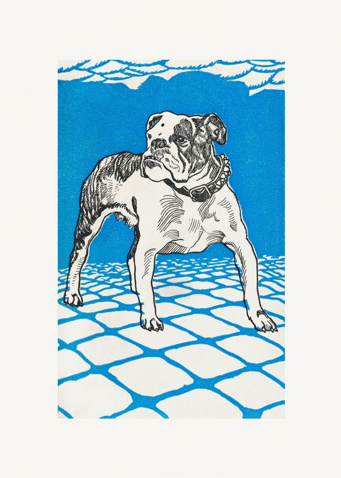 Poster - Bulldog Illustration