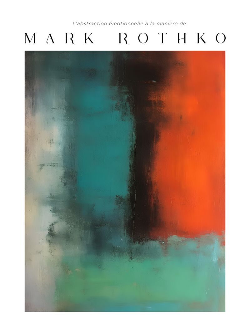 Poster - Mark Rothko Konstverk