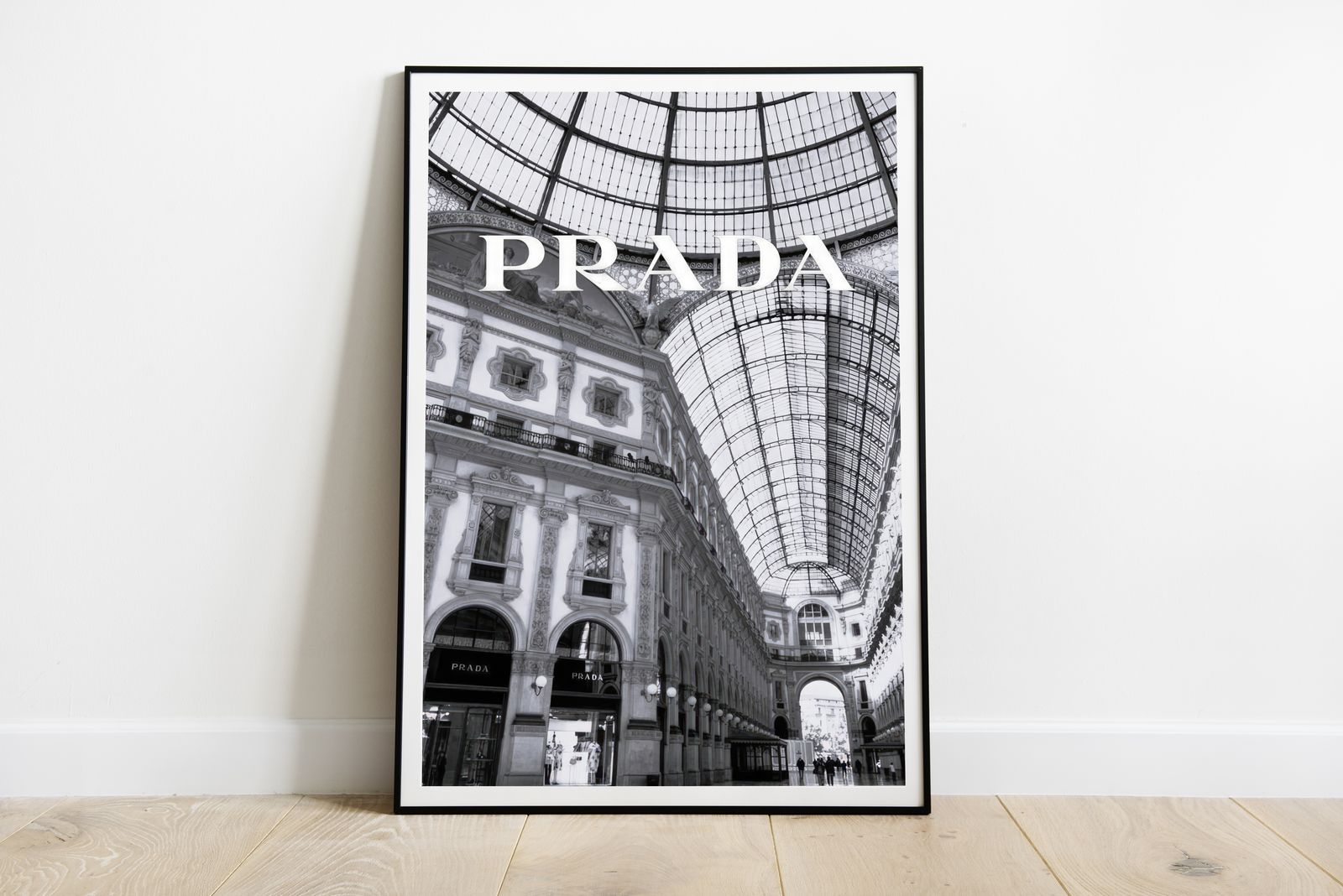 Poster - Prada i Galleria Vittorio Emanuele II