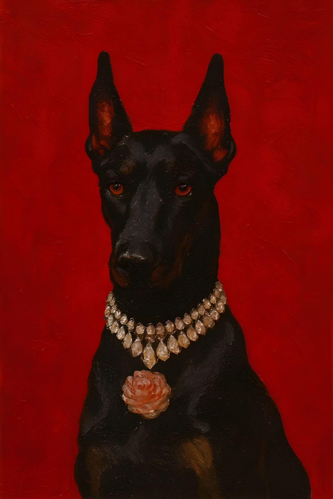 Poster - Kungligt Hundporträtt