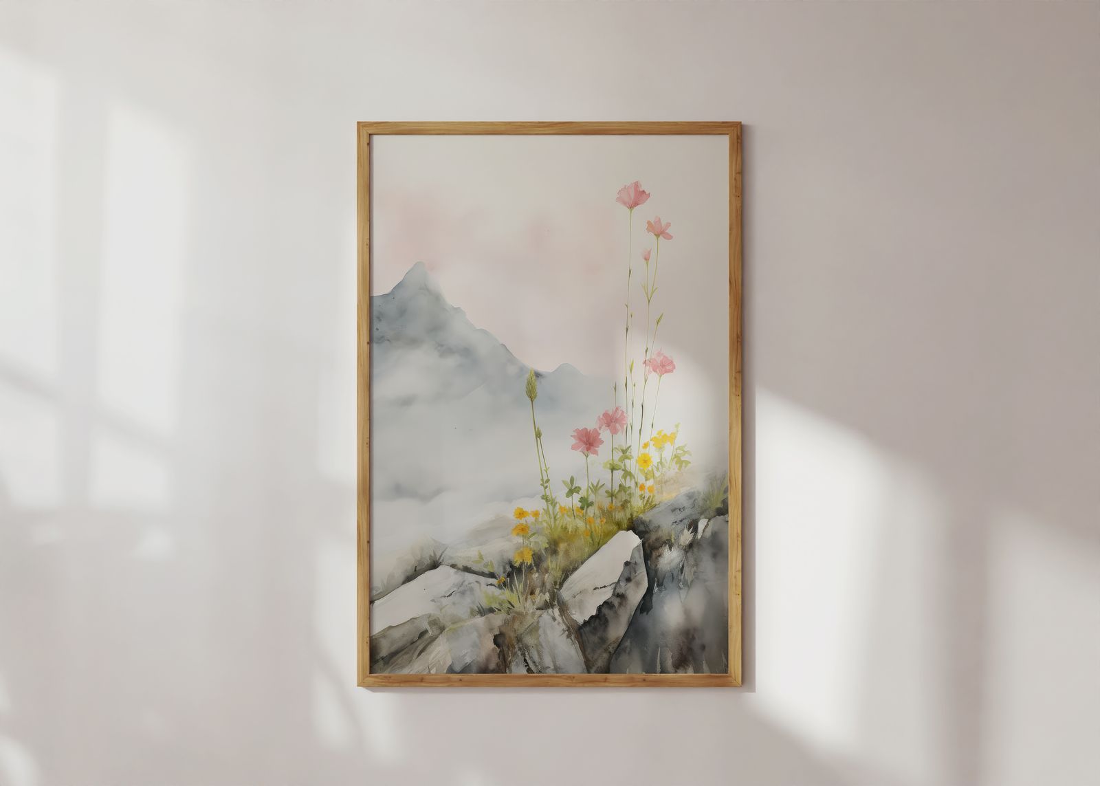 Poster - Bergblomma Konst