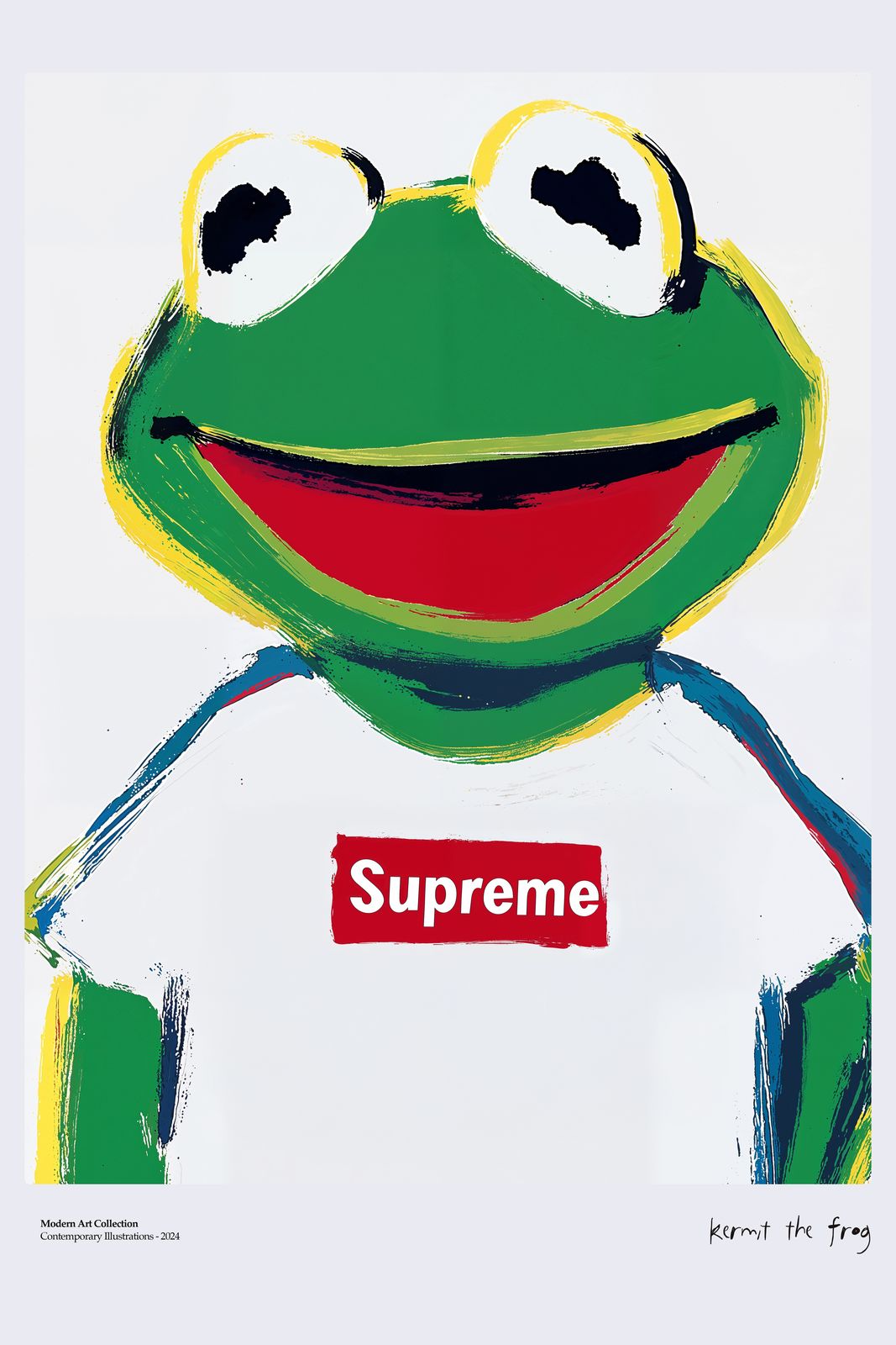 Poster - Supreme-frogga