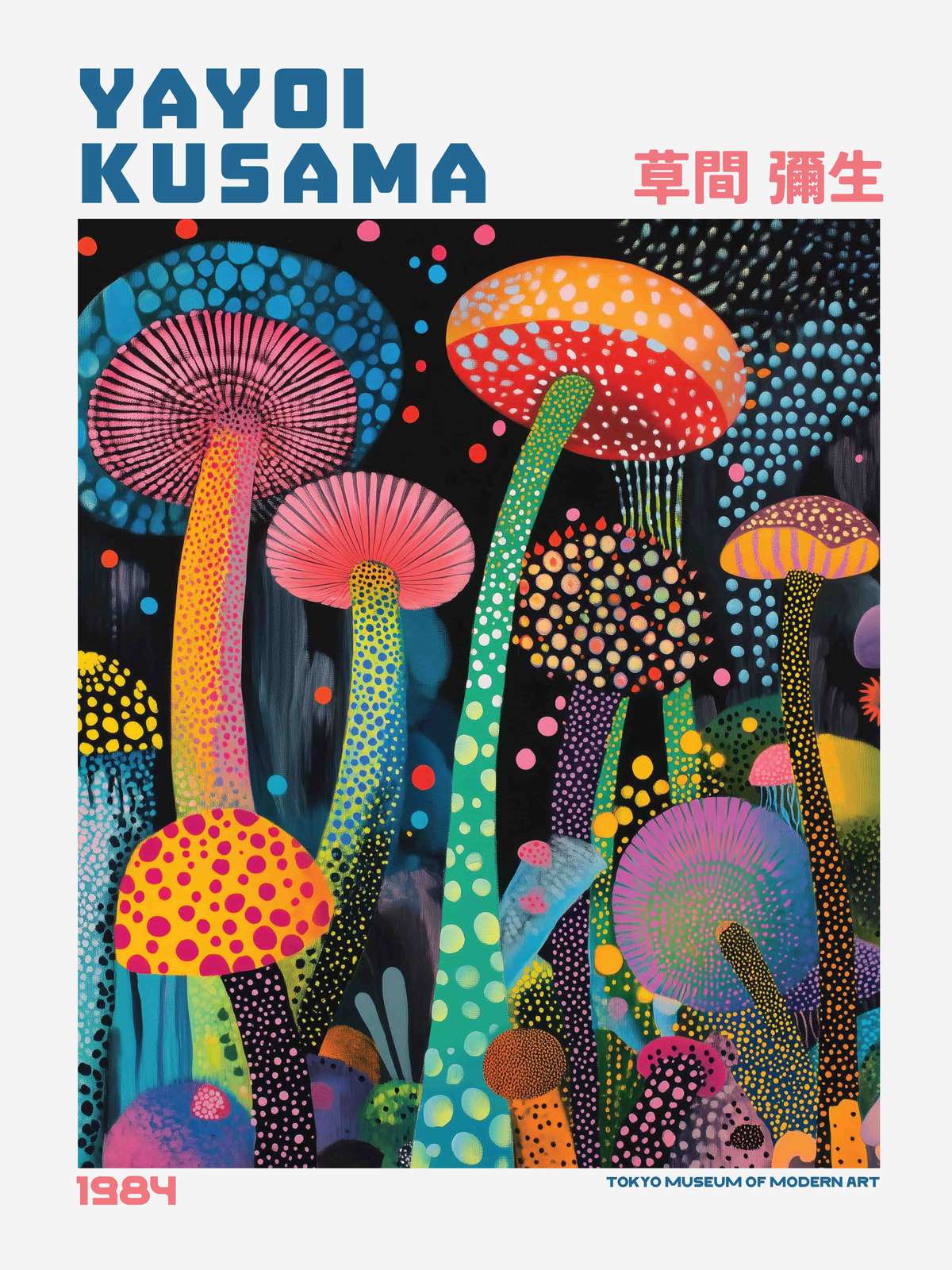 Poster - Yayoi Kusama-kollektionen / Set om 2