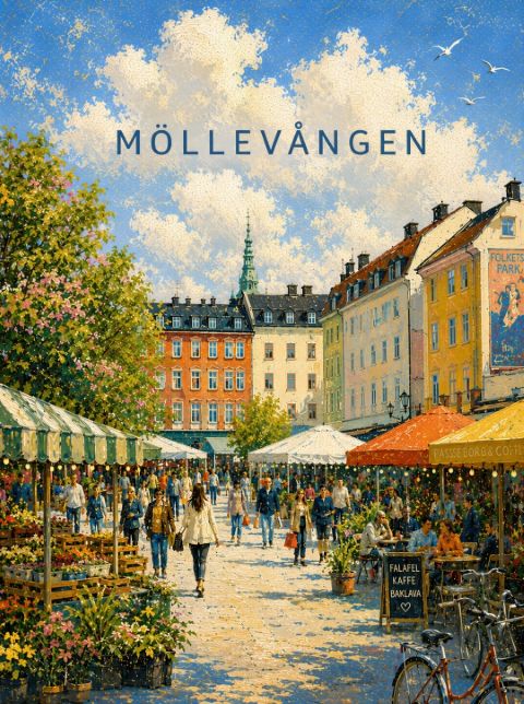 Poster - Möllevången Marknadsscen