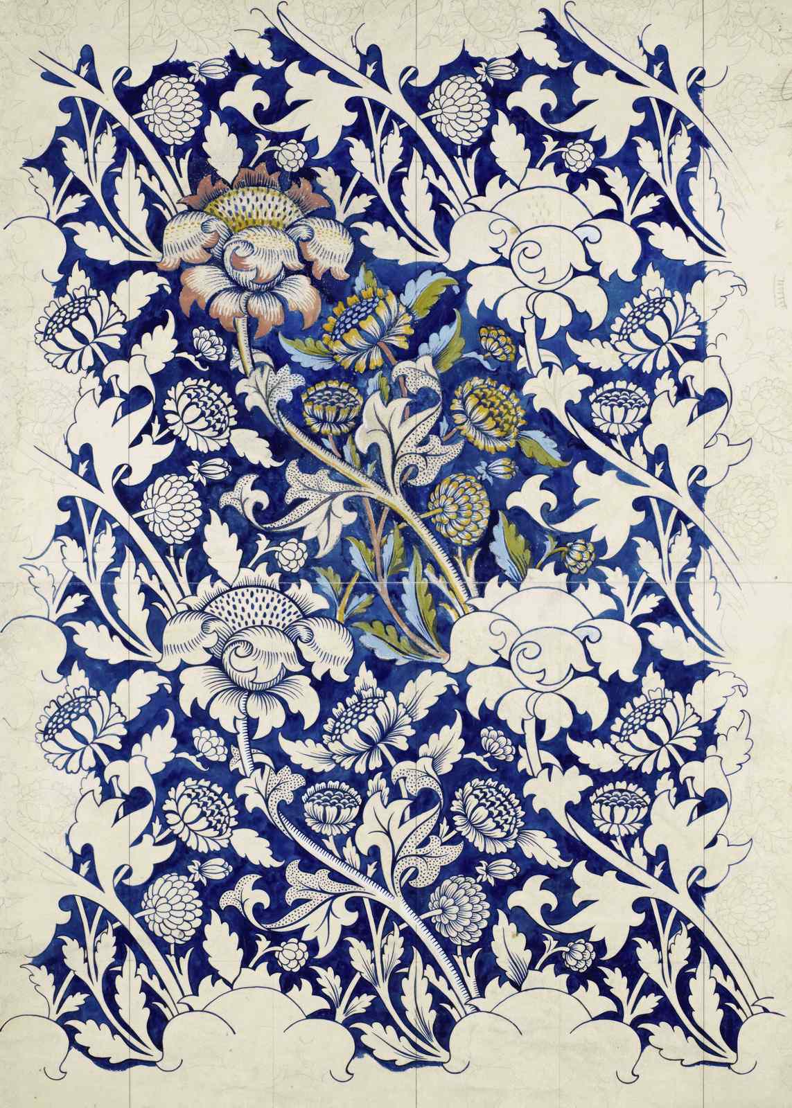 Poster - Blommönster