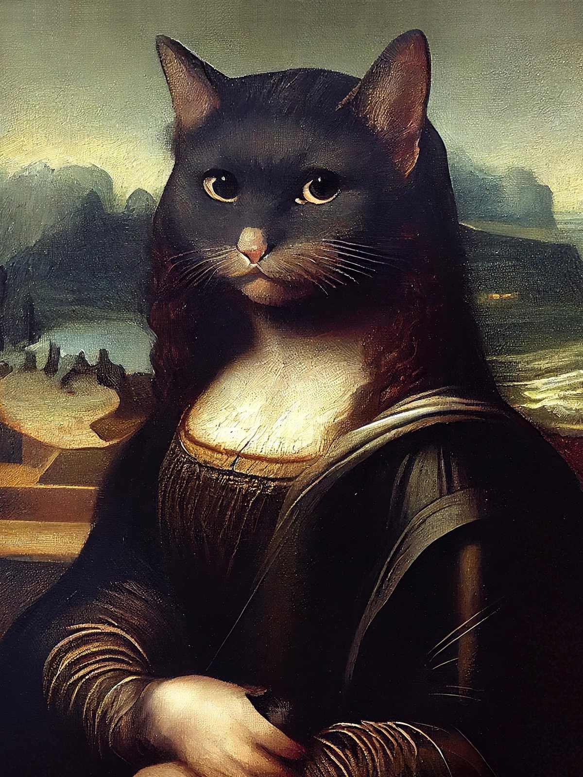 Affisch - Mona Lisas Katt