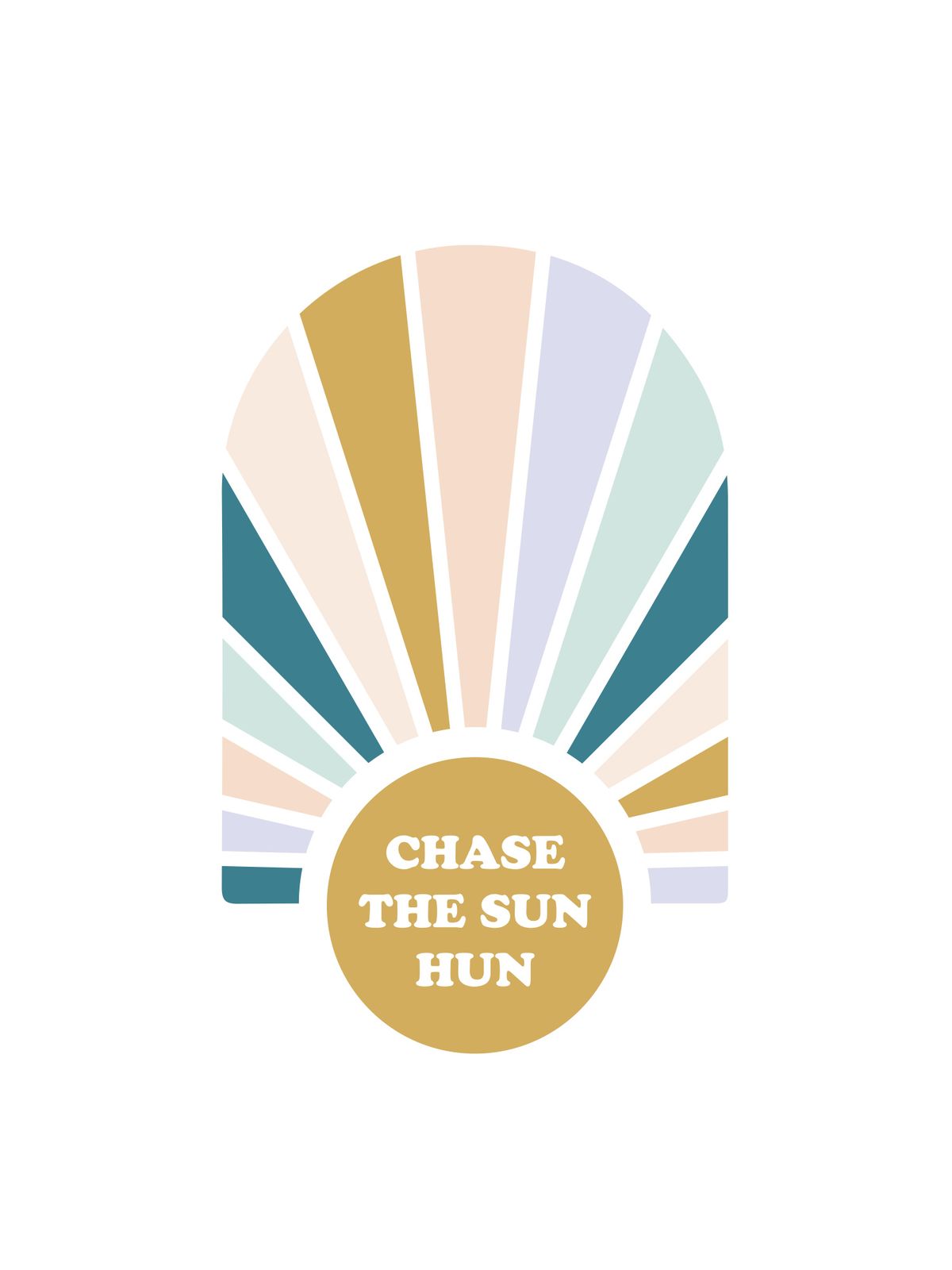 Poster - Chase The Sun Grafik
