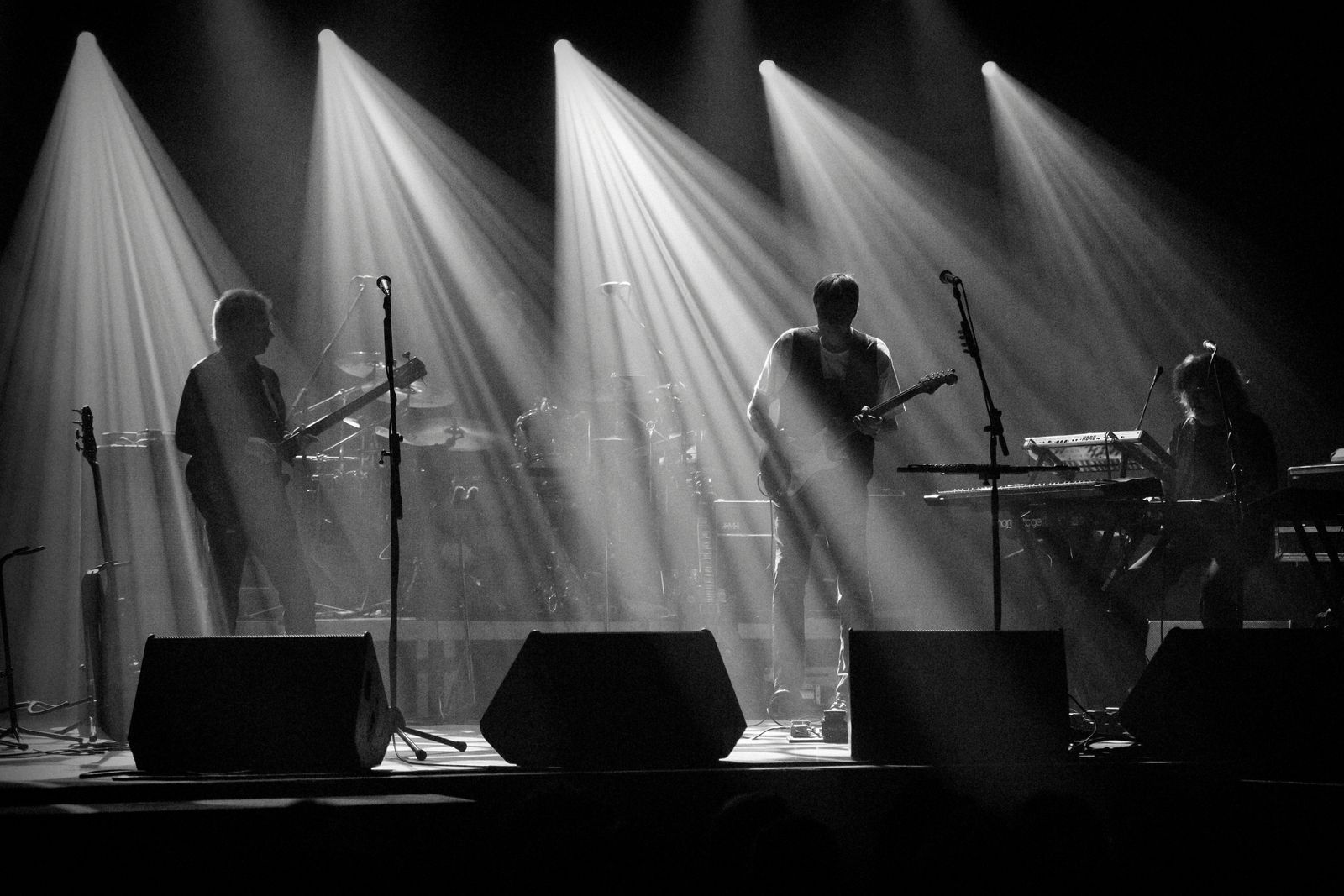 Affisch - Konsertscen Silhuett