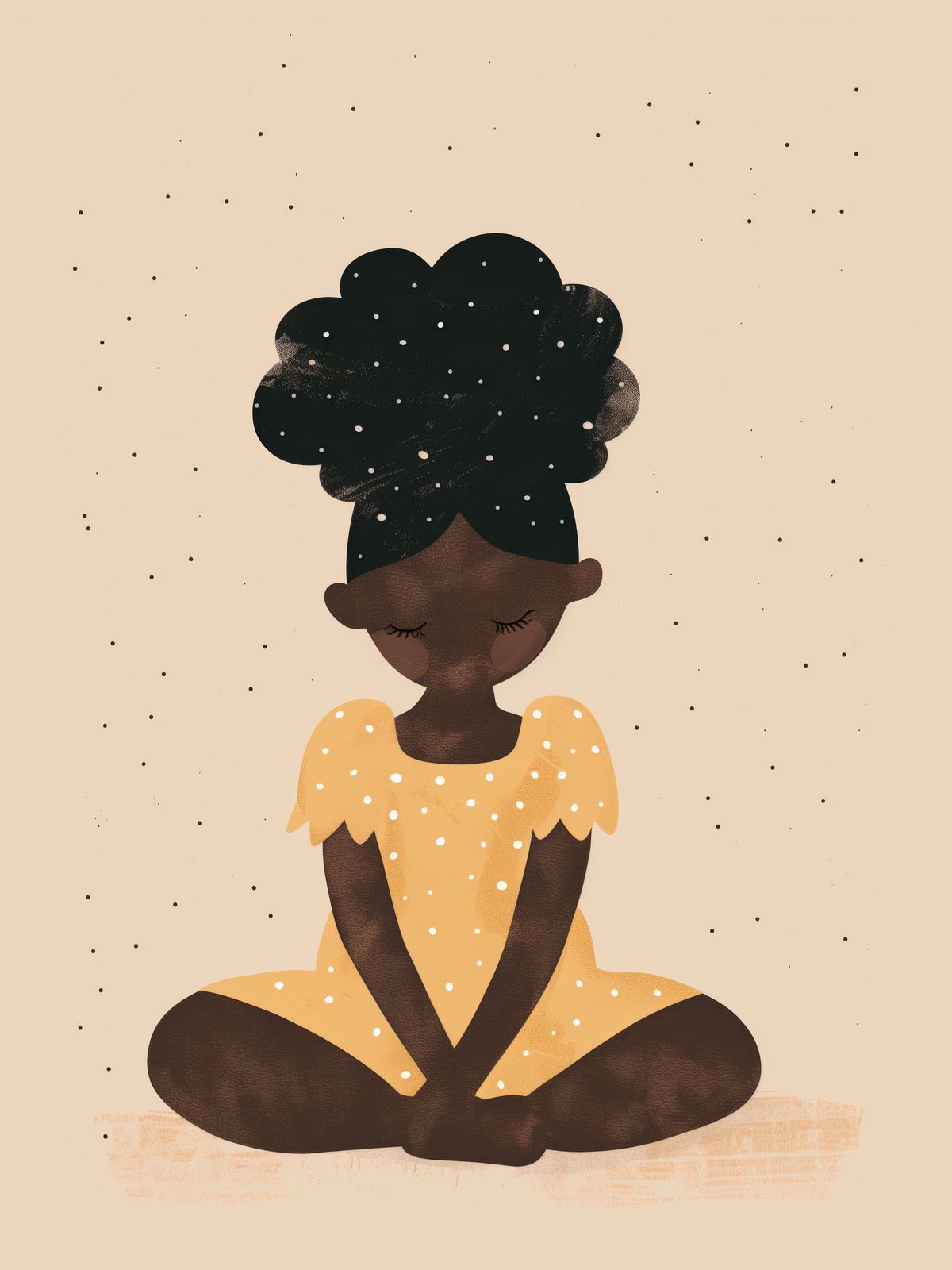 Poster - Meditativt Barn