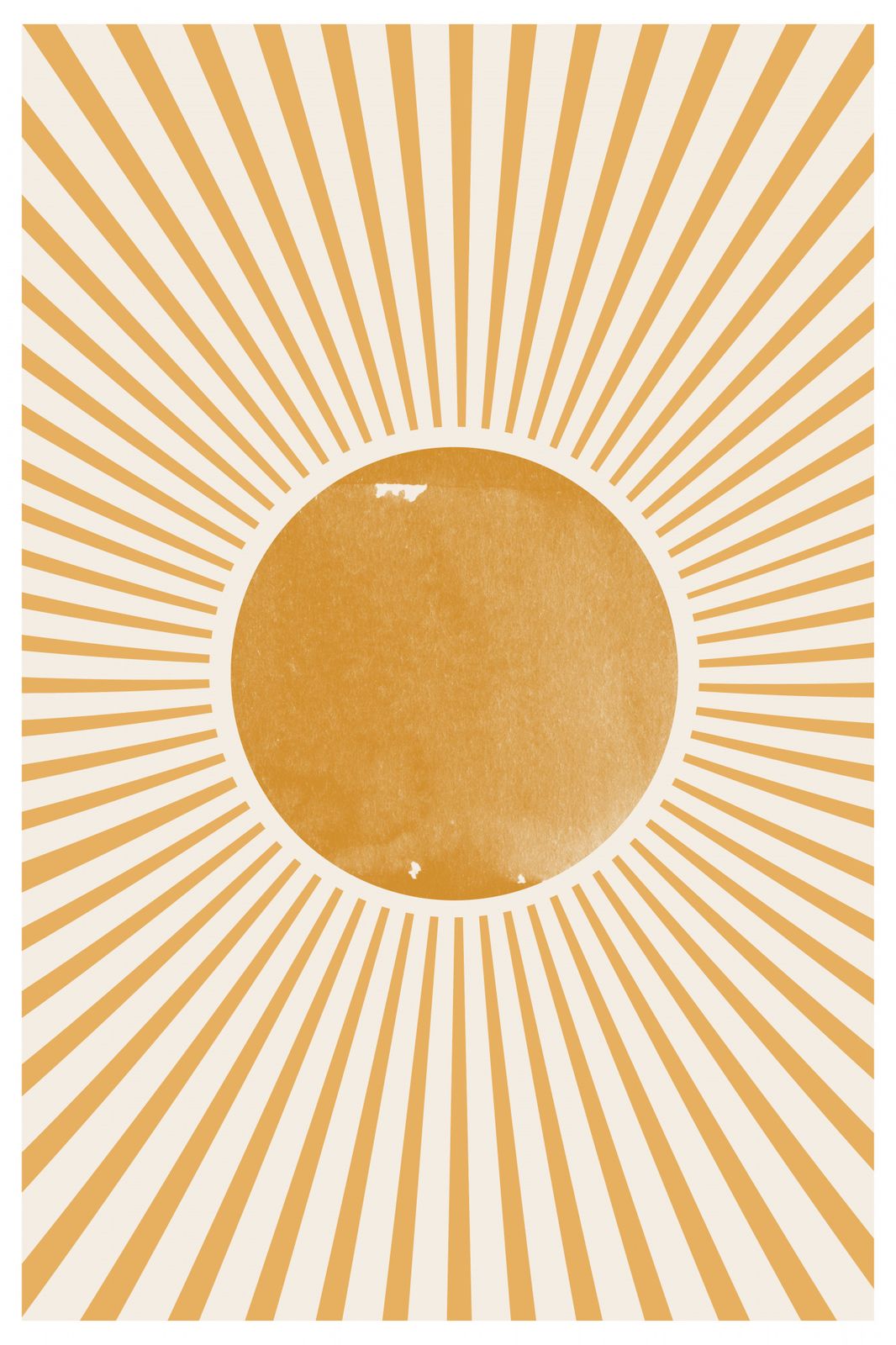 Poster - Strålande Sol Design