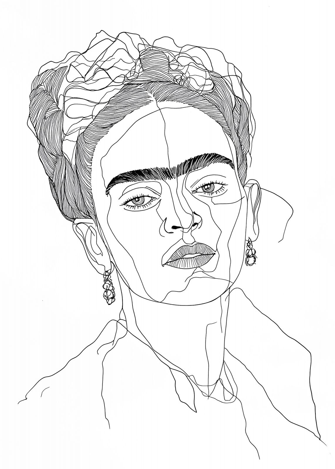 Poster - Frida Kahlo Linn Konst