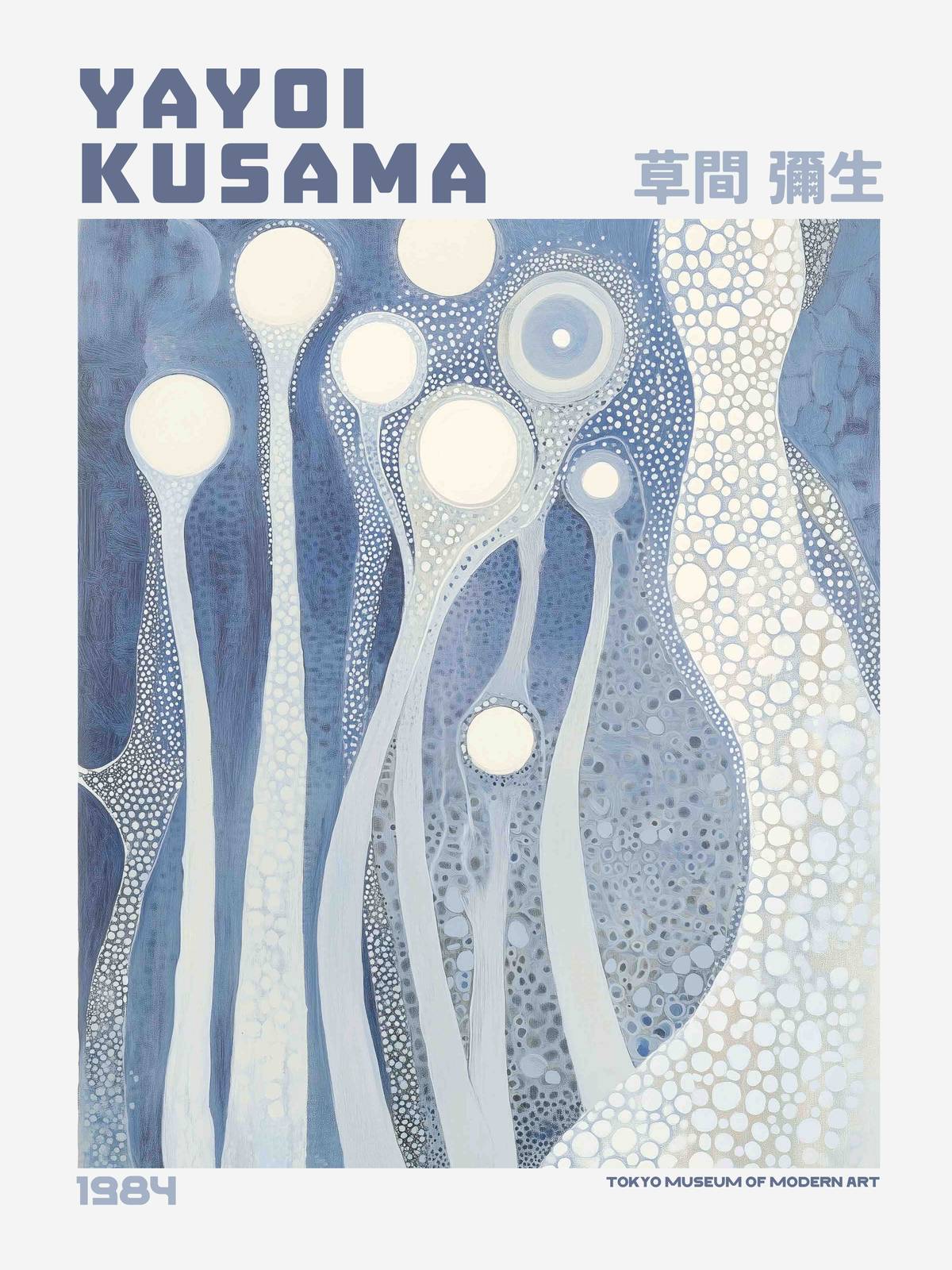 Poster - Yayoi Kusama Konst