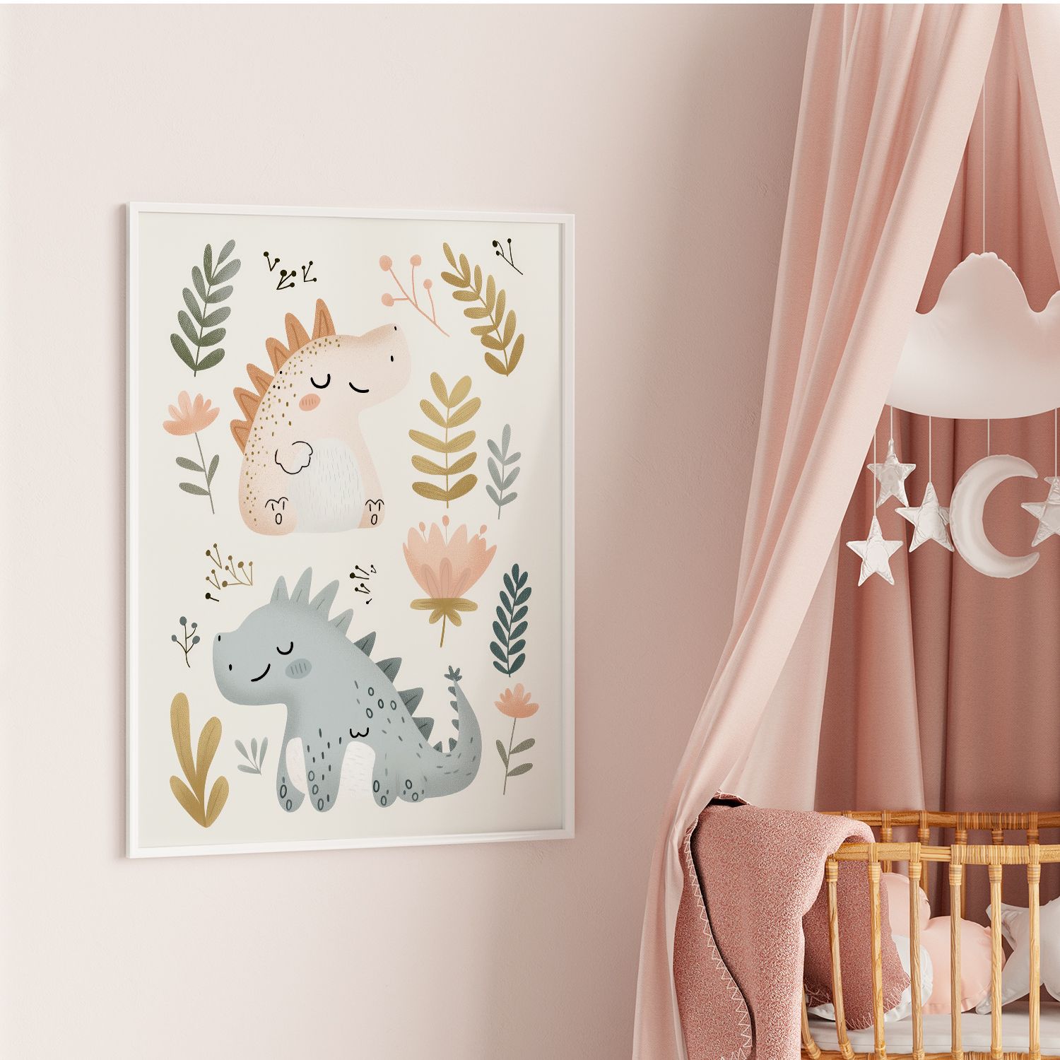 Poster - Dinosaur Barnkammare