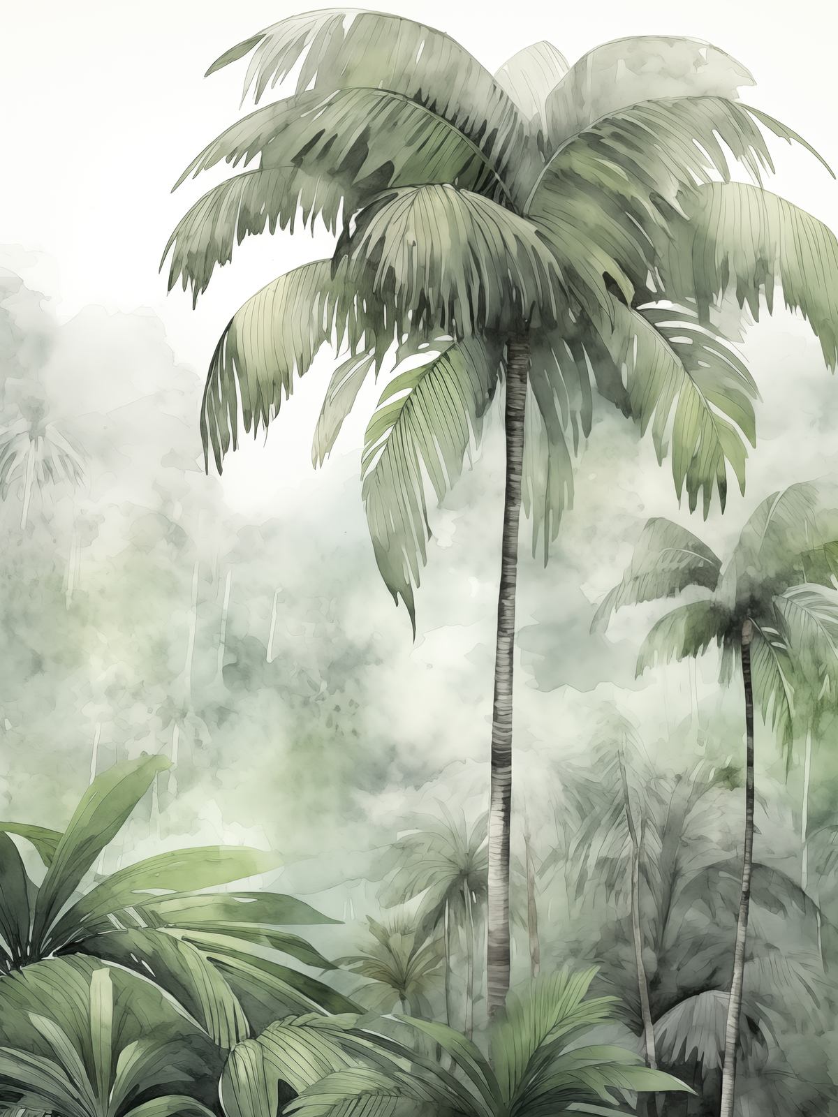 Poster - Tropisk Palm