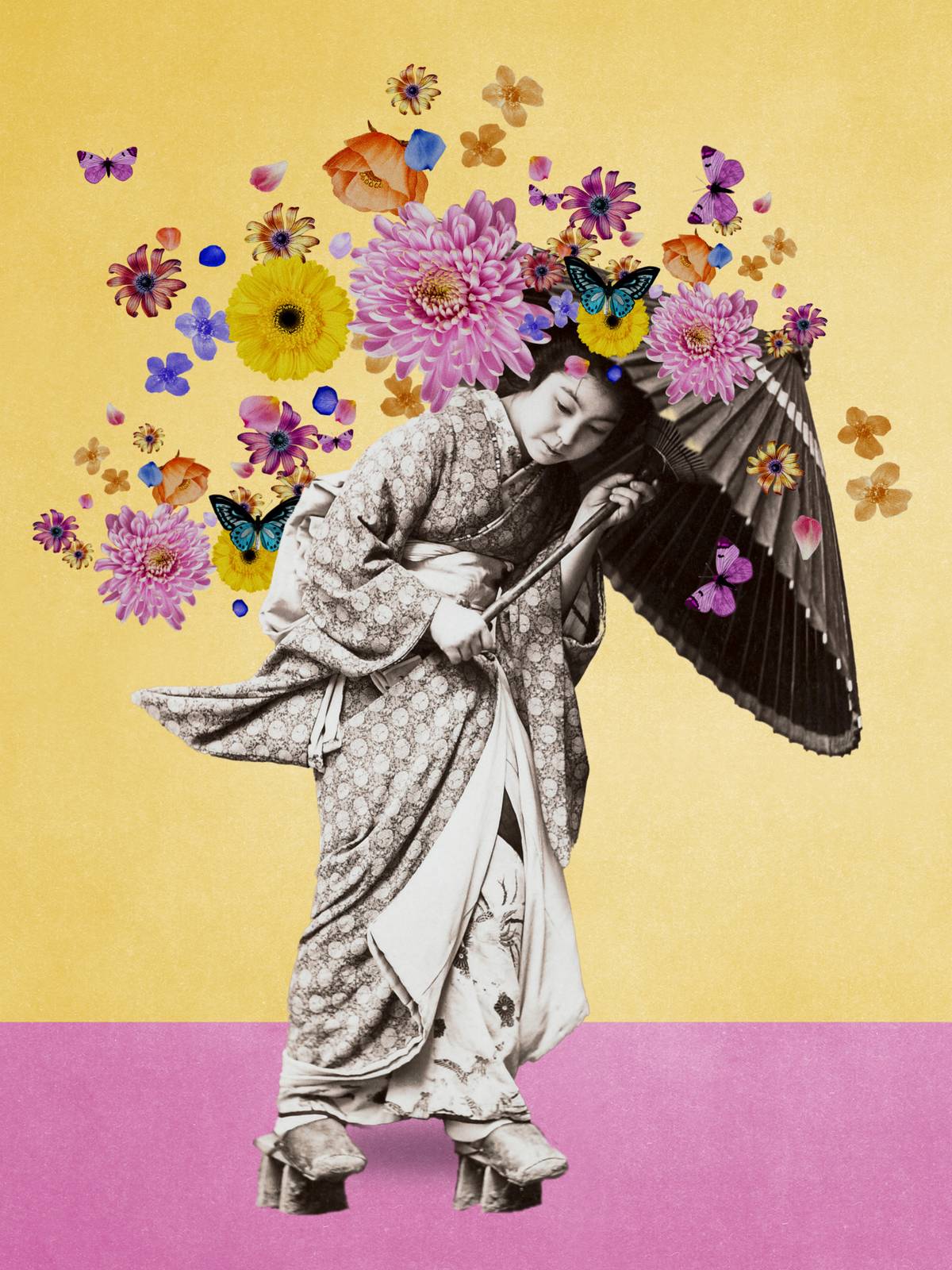 Poster - Japansk Blomsterkonst