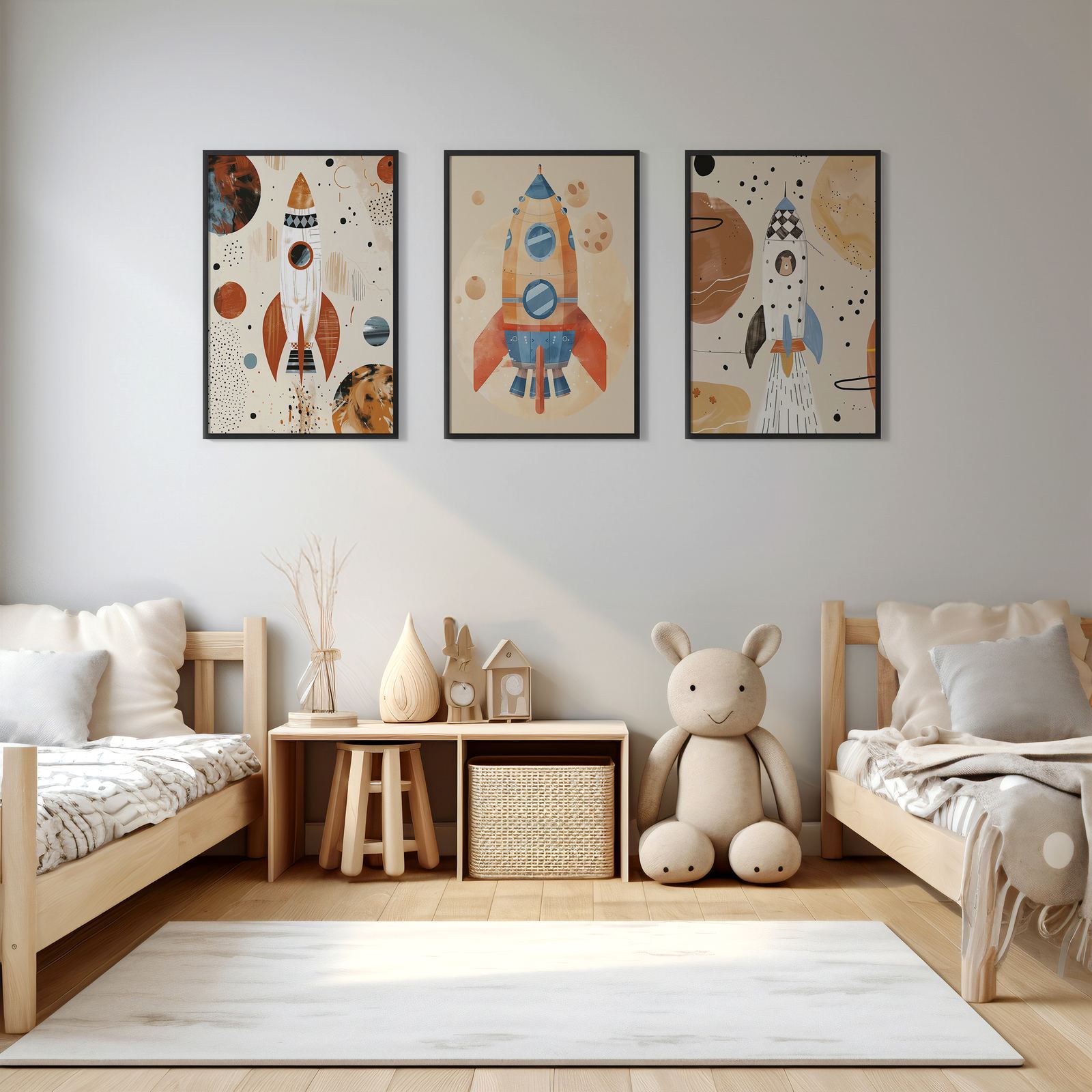 Poster - Raketes Resa / Set of 3